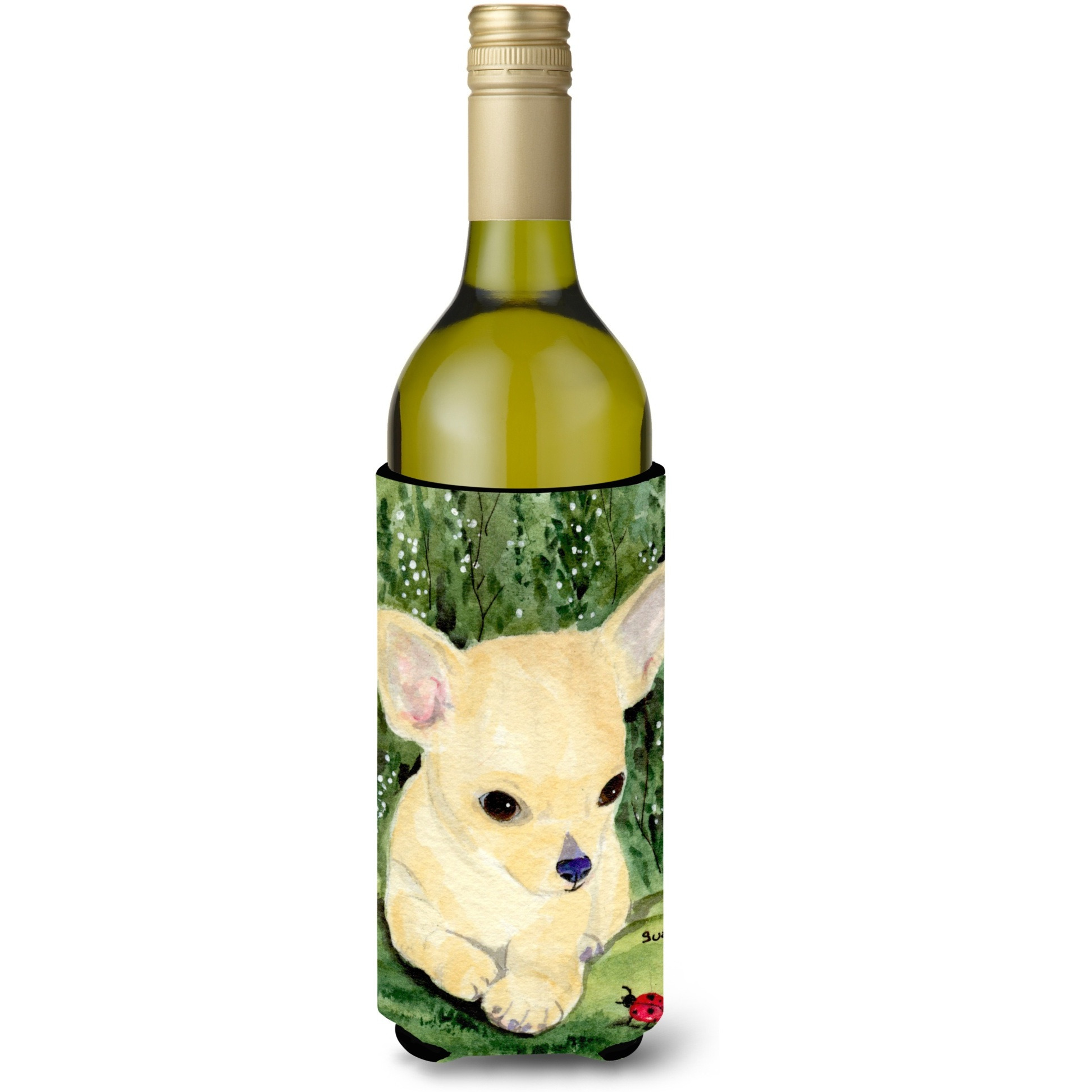 Chihuahua Wine Bottle Beverage Insulator Beverage Insulator Hugger
