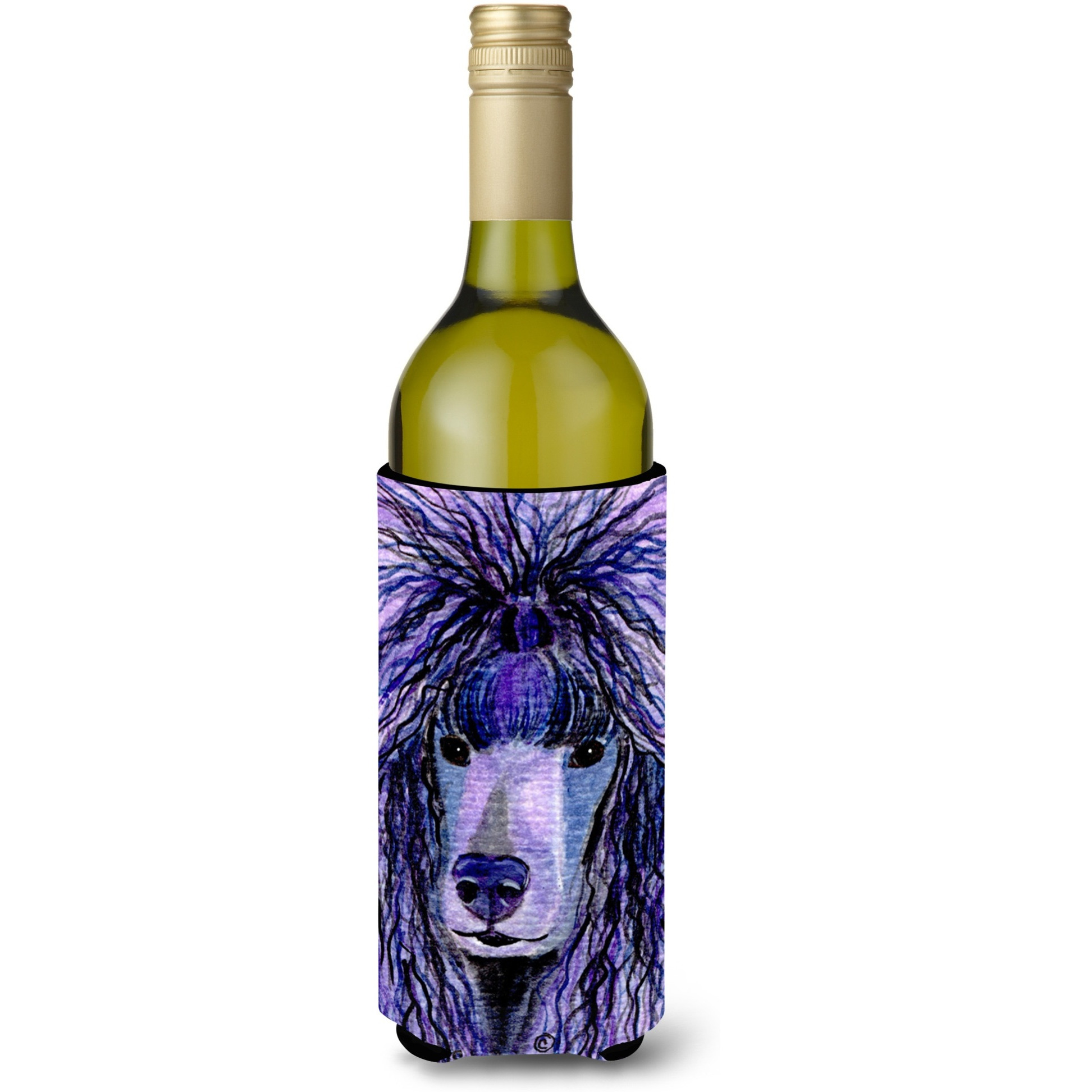 Poodle Wine Bottle Beverage Insulator Beverage Insulator Hugger SS8800LITERK