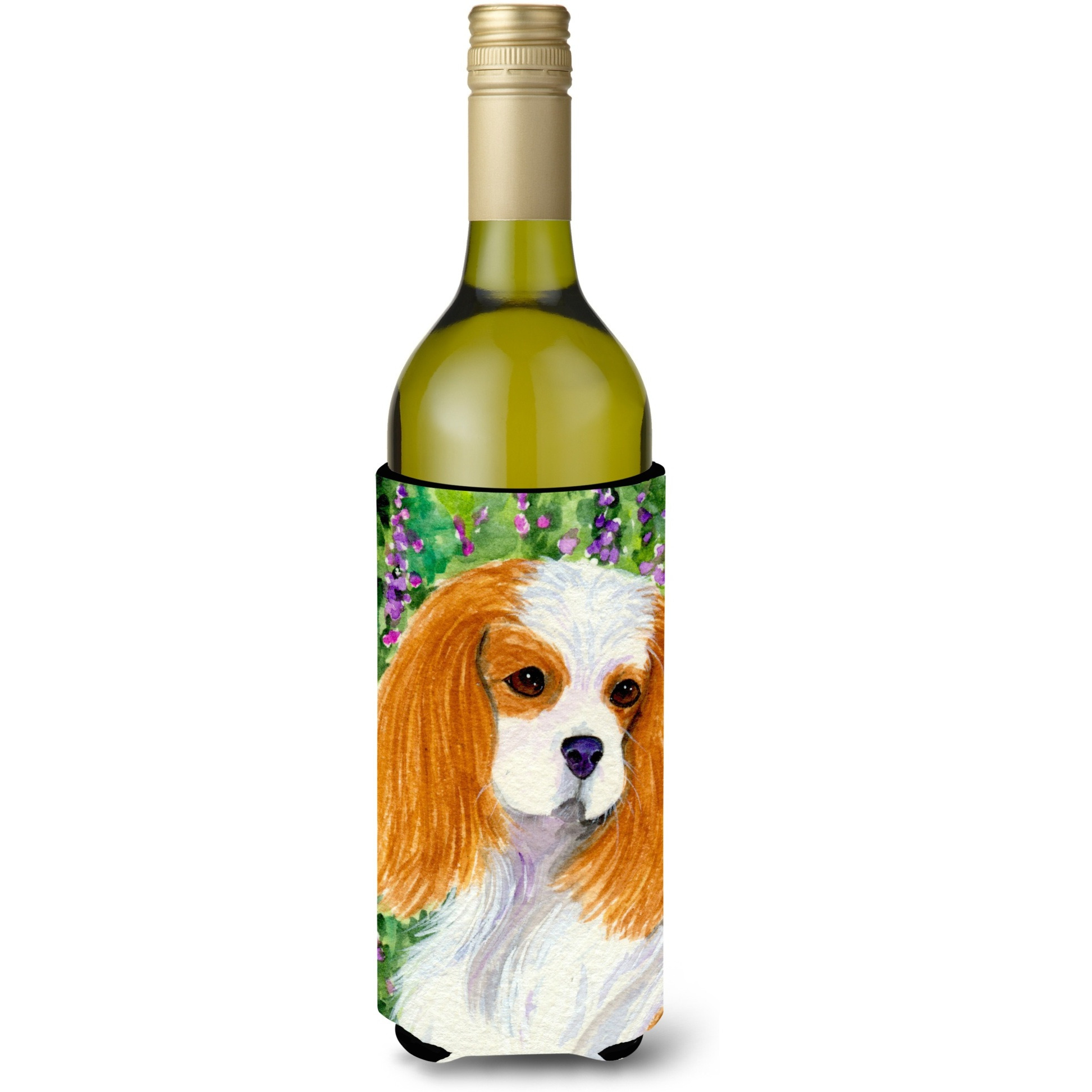 Cavalier Spaniel Wine Bottle Beverage Insulator Beverage Insulator Hugger