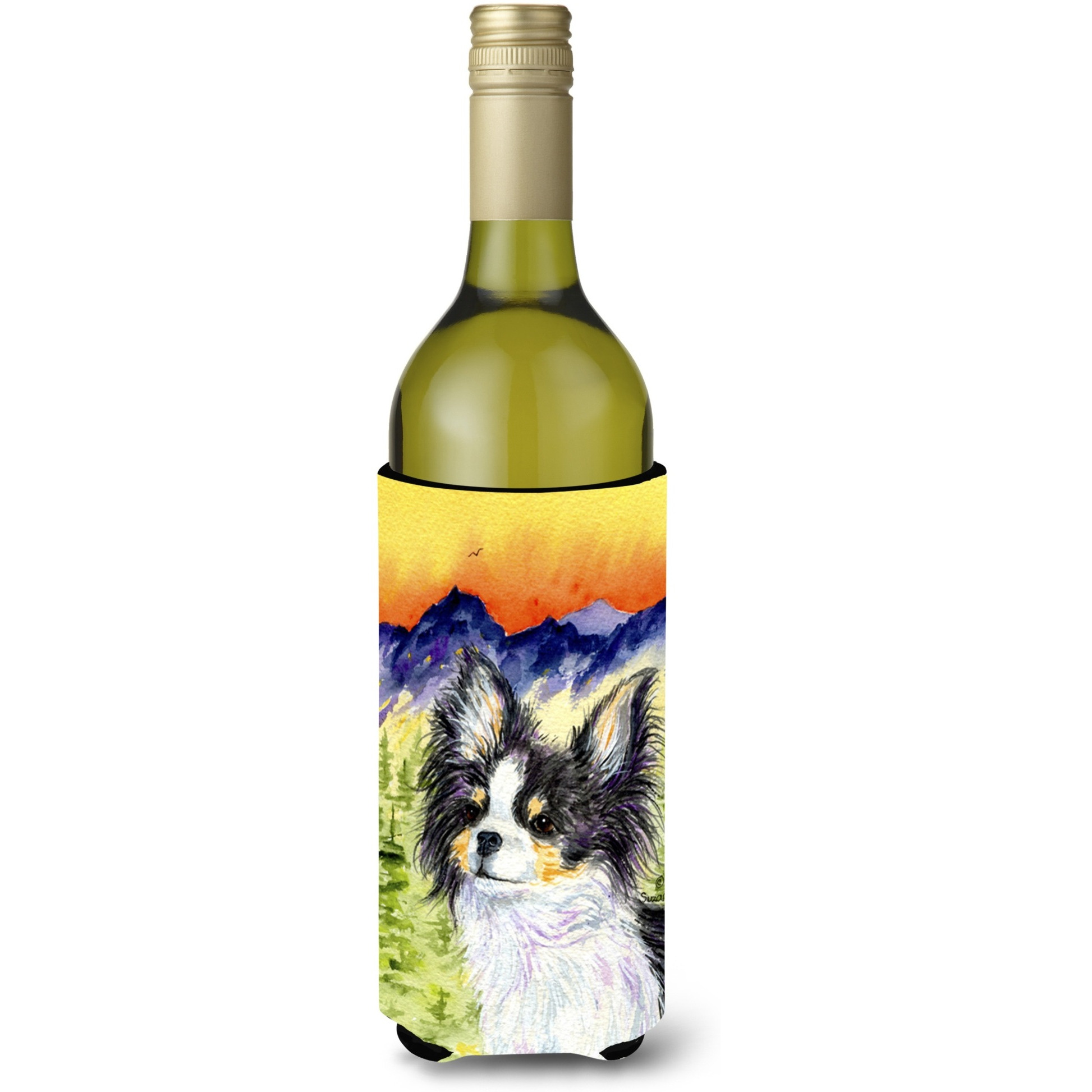 Chihuahua Wine Bottle Beverage Insulator Beverage Insulator Hugger SS8517LITERK