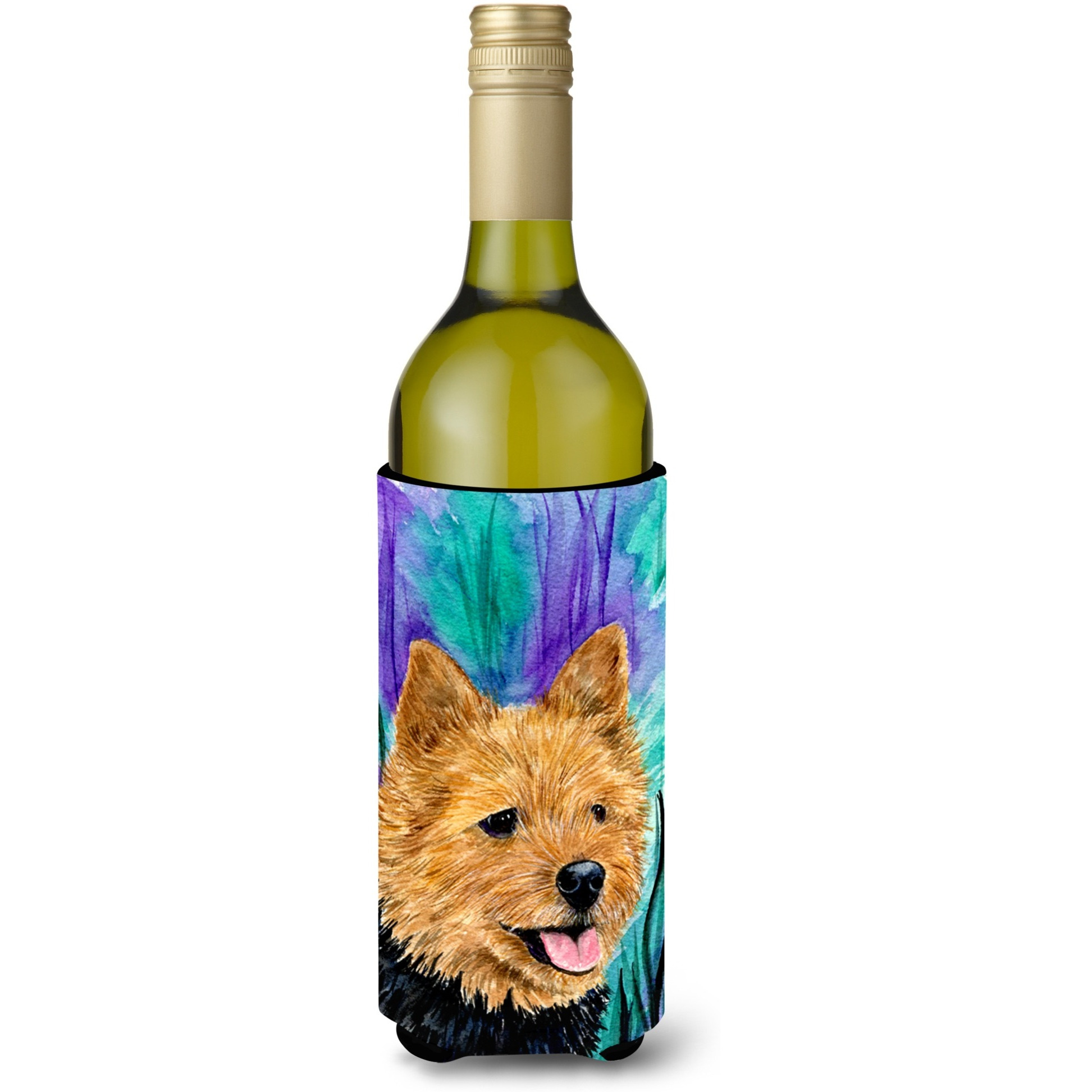 Norwich Terrier Wine Bottle Beverage Insulator Beverage Insulator Hugger SS8431LITERK