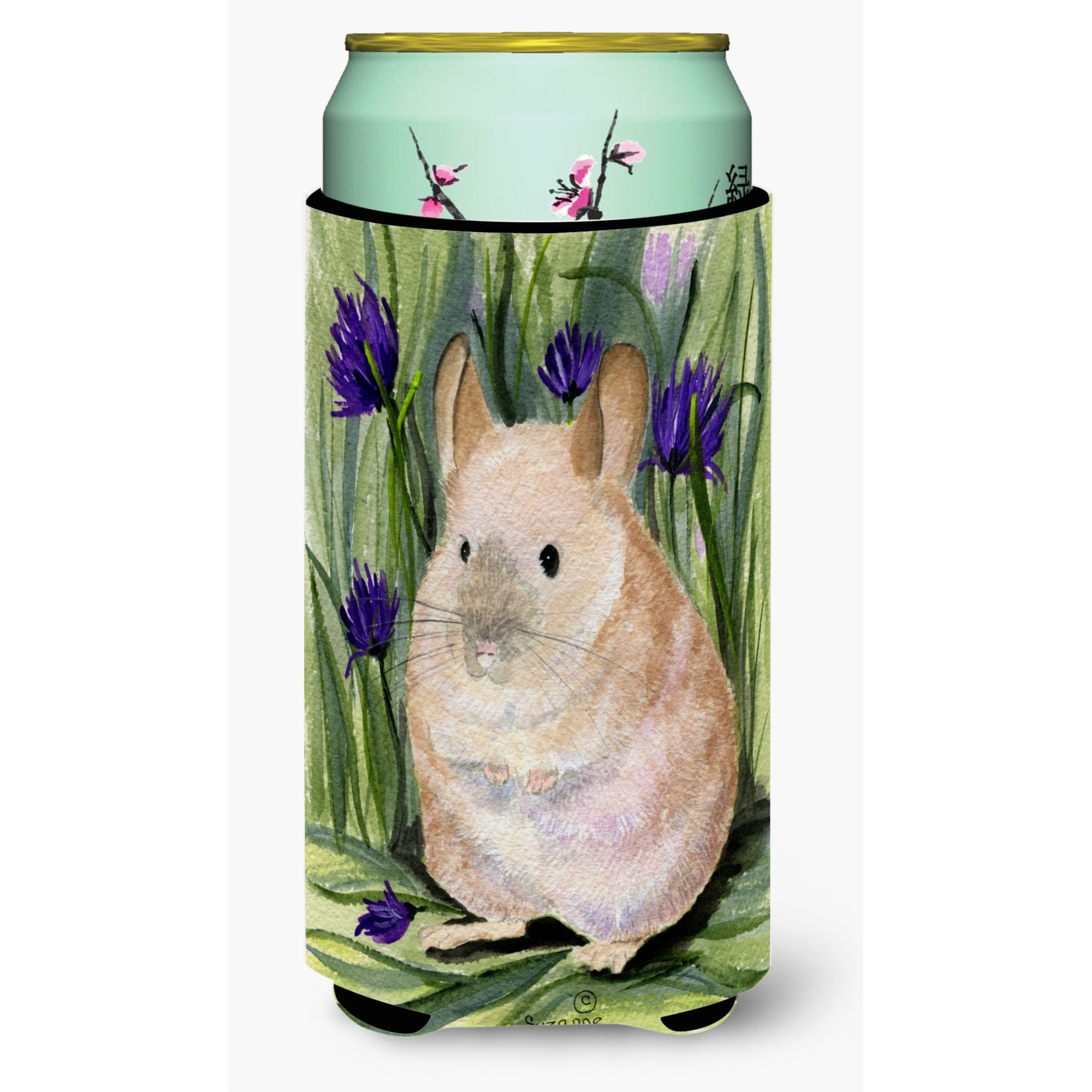 Chinchilla  Tall Boy Beverage Insulator Beverage Insulator Hugger