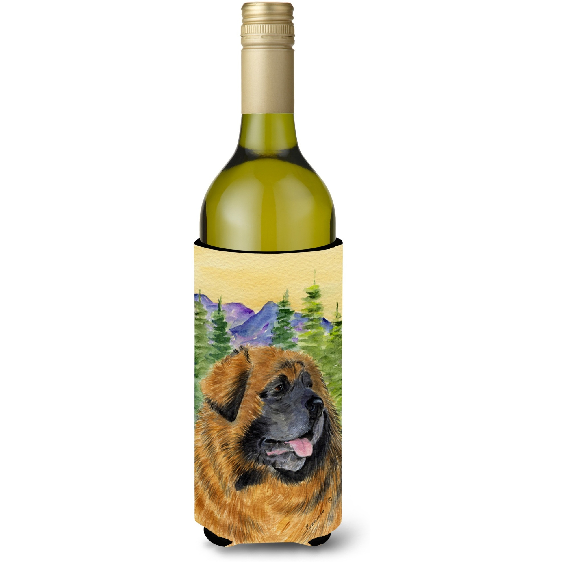 Leonberger Wine Bottle Beverage Insulator Beverage Insulator Hugger SS8202LITERK