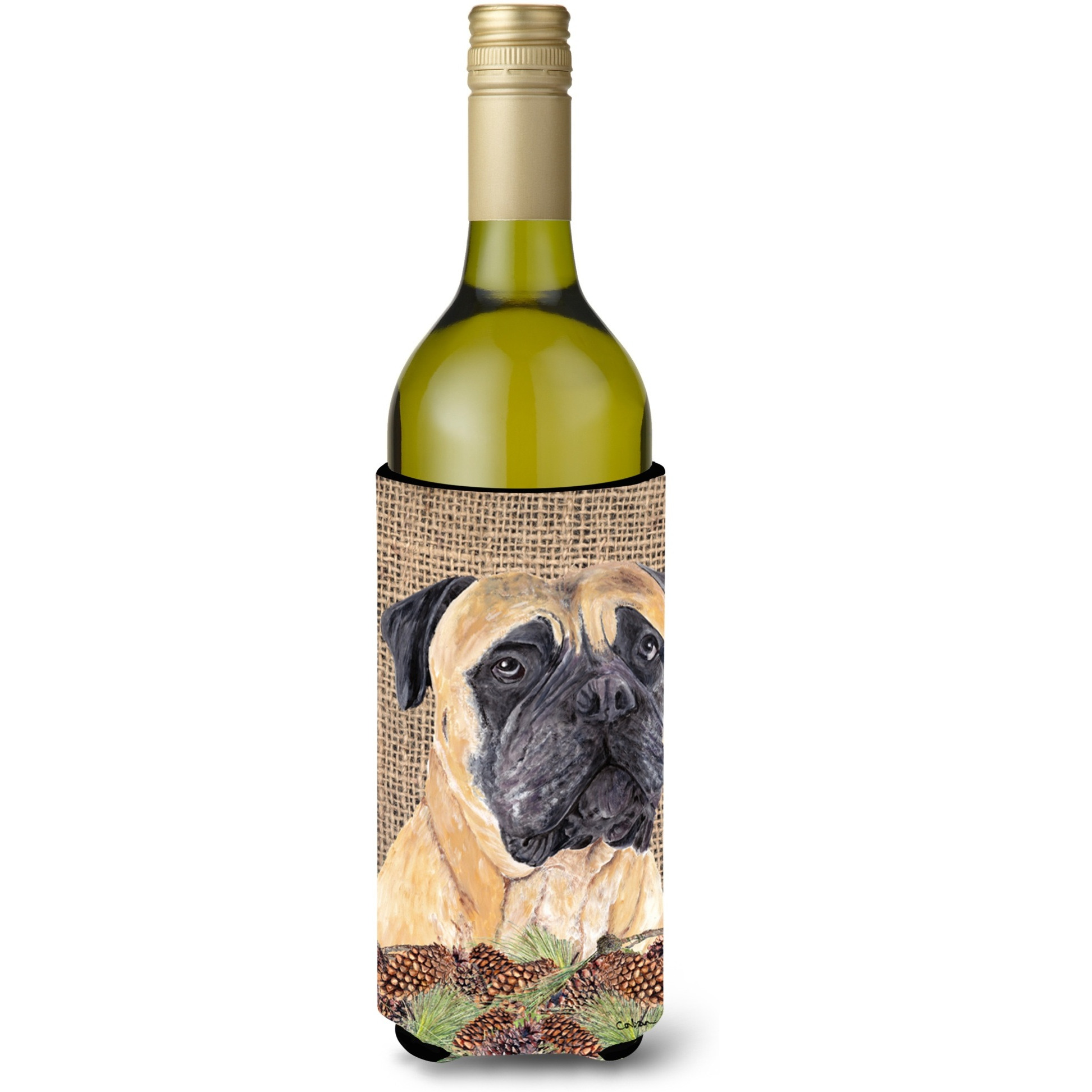 Mastiff Wine Bottle Beverage Insulator Beverage Insulator Hugger
