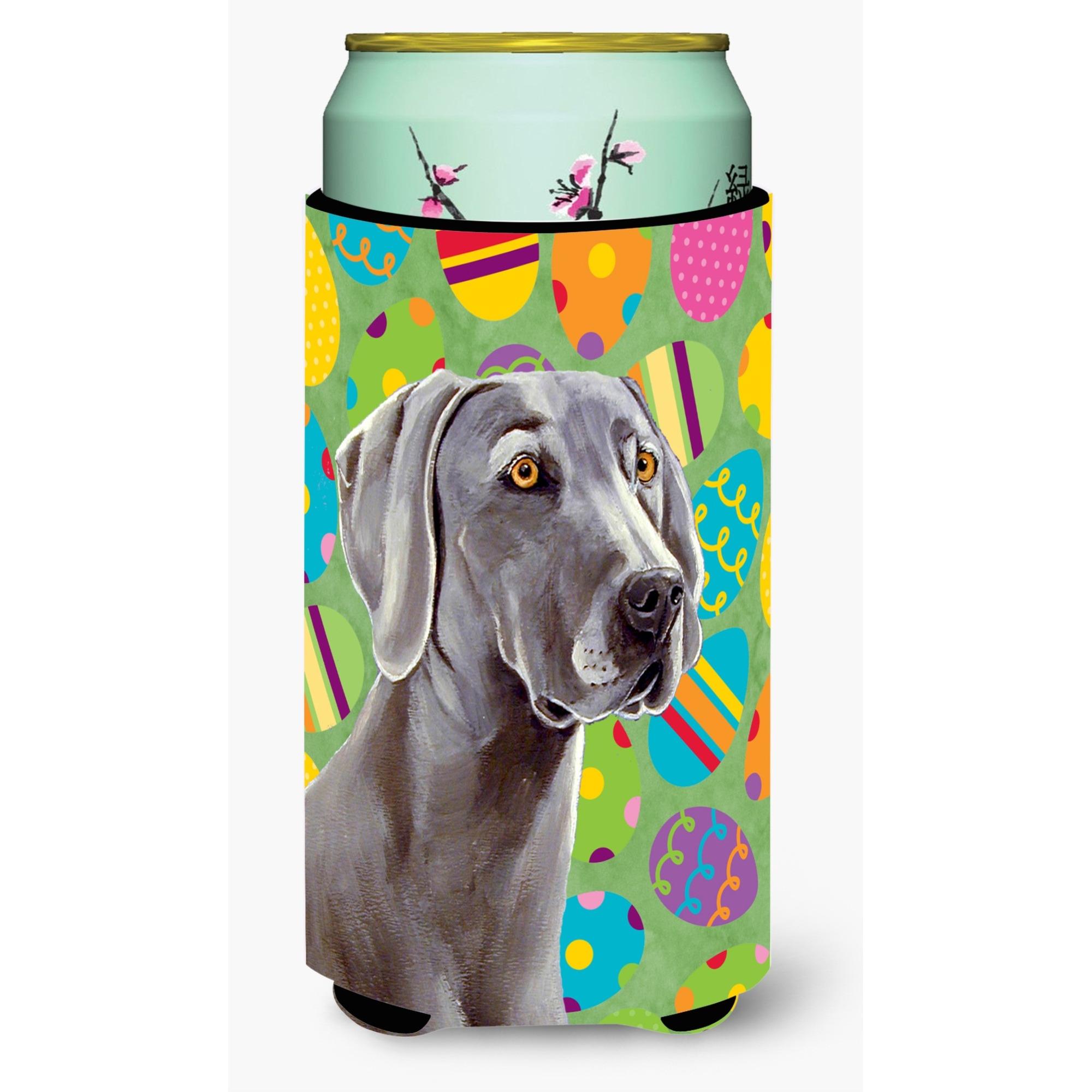 Weimaraner Easter Eggtravaganza  Tall Boy Beverage Insulator Beverage Insulator Hugger