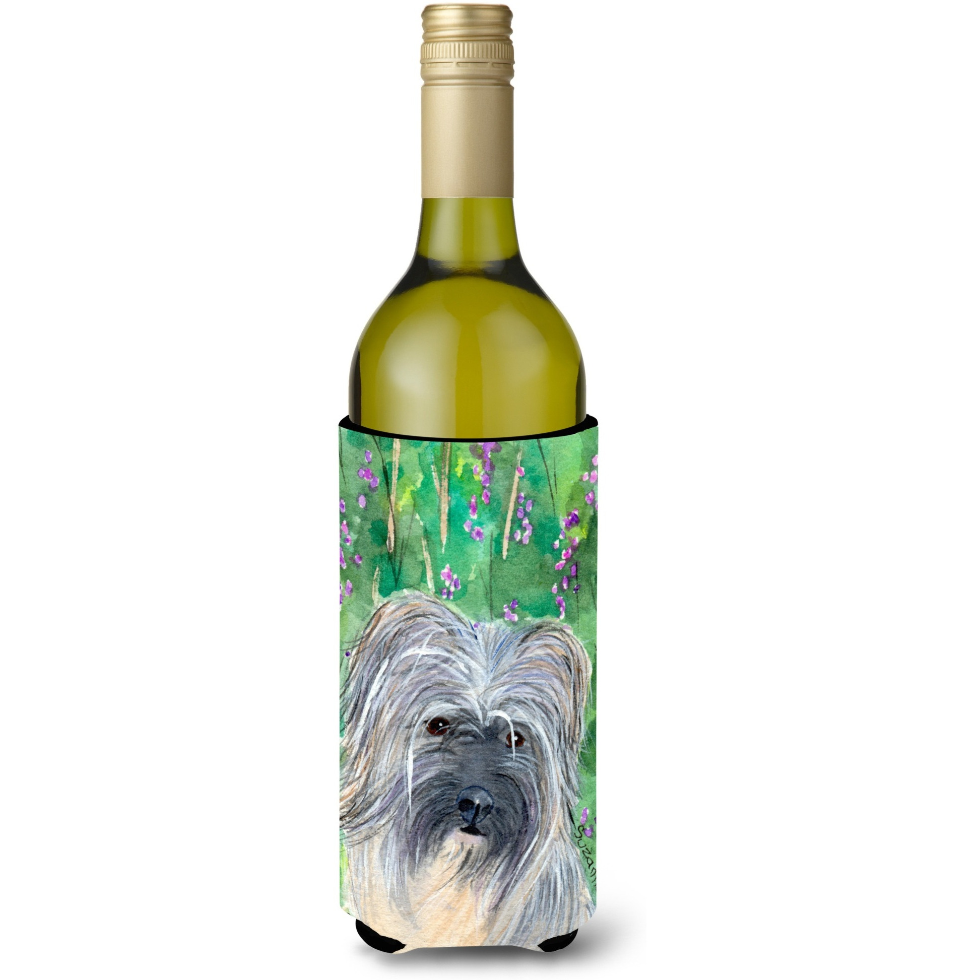 Berger des Pyrenese Wine Bottle Beverage Insulator Beverage Insulator Hugger