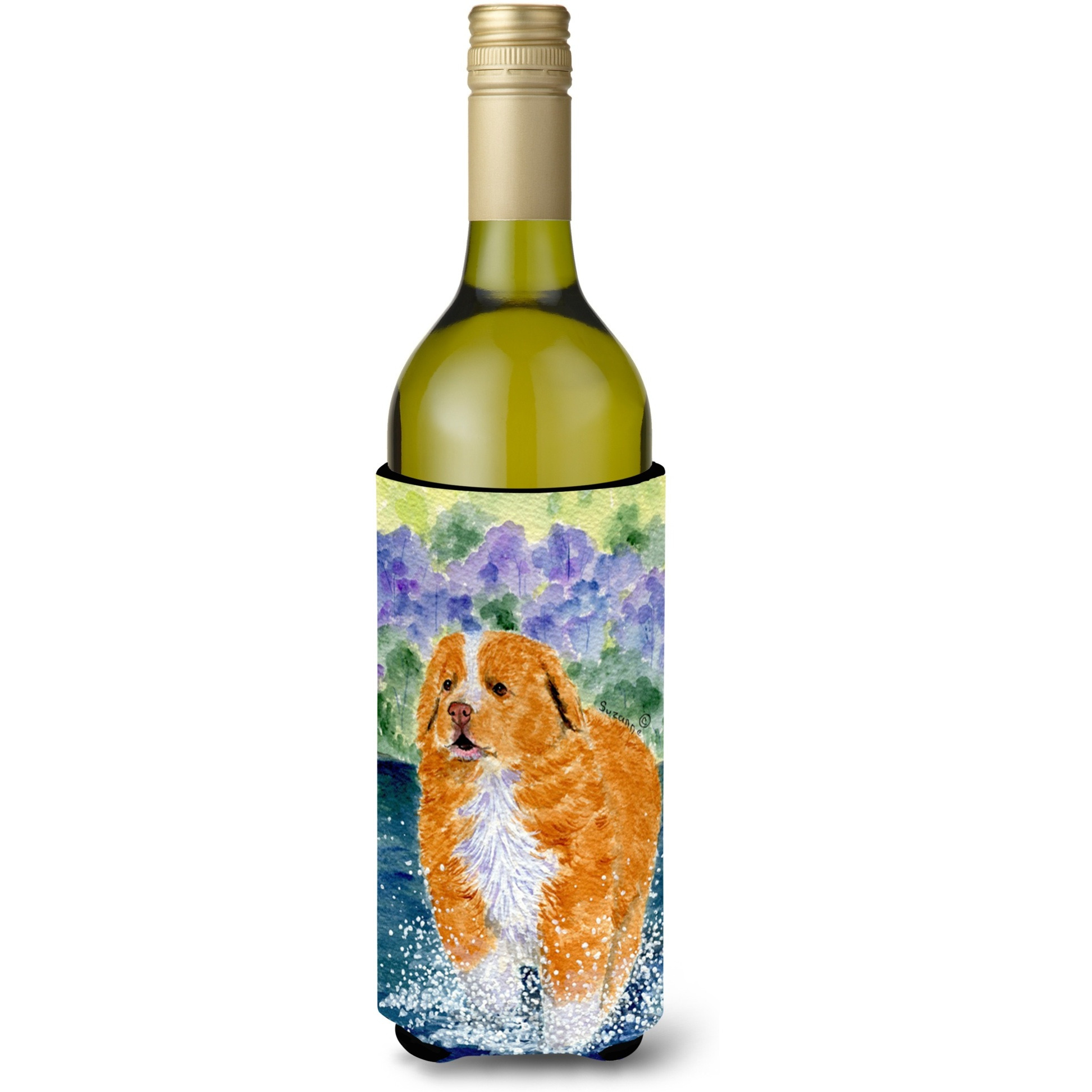 Nova Scotia Duck Toller Wine Bottle Beverage Insulator Beverage Insulator Hugger SS8619LITERK