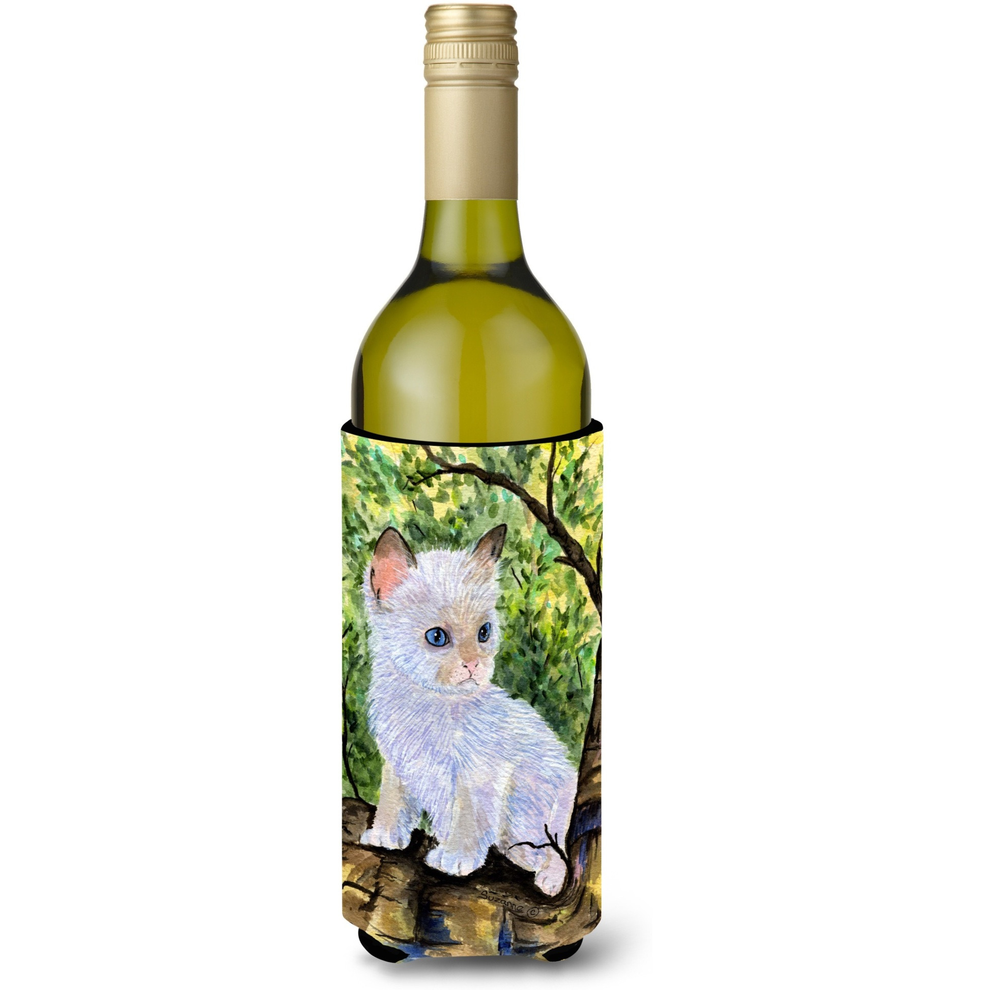 Cat - Ragdoll Wine Bottle Beverage Insulator Beverage Insulator Hugger