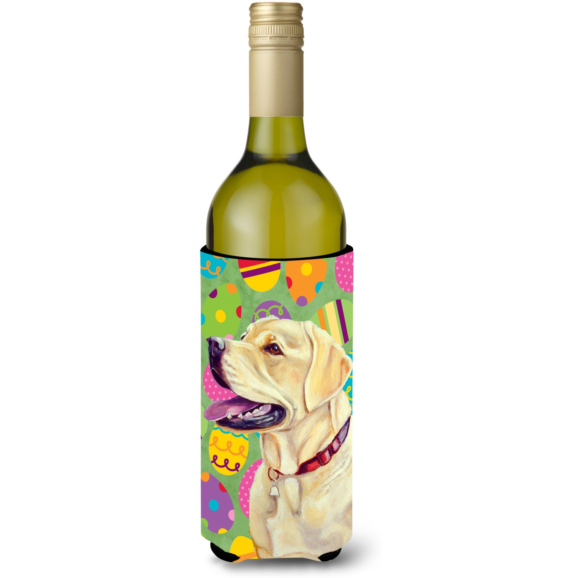 Labrador Easter Eggtravaganza Wine Bottle Beverage Insulator Beverage Insulator Hugger