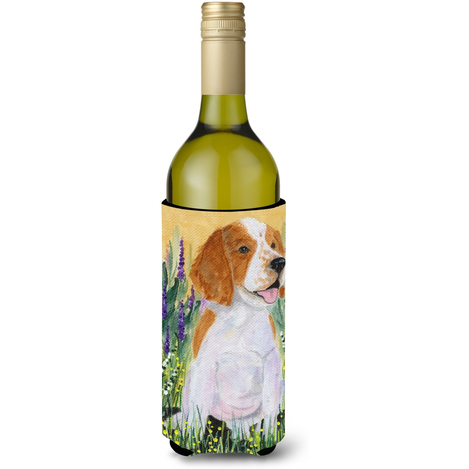 Welsh Springer Spaniel Wine Bottle Beverage Insulator Beverage Insulator Hugger SS8219LITERK