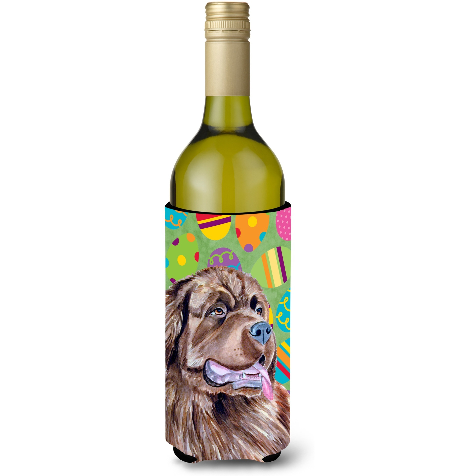 Newfoundland Easter Eggtravaganza Wine Bottle Beverage Insulator Beverage Insulator Hugger