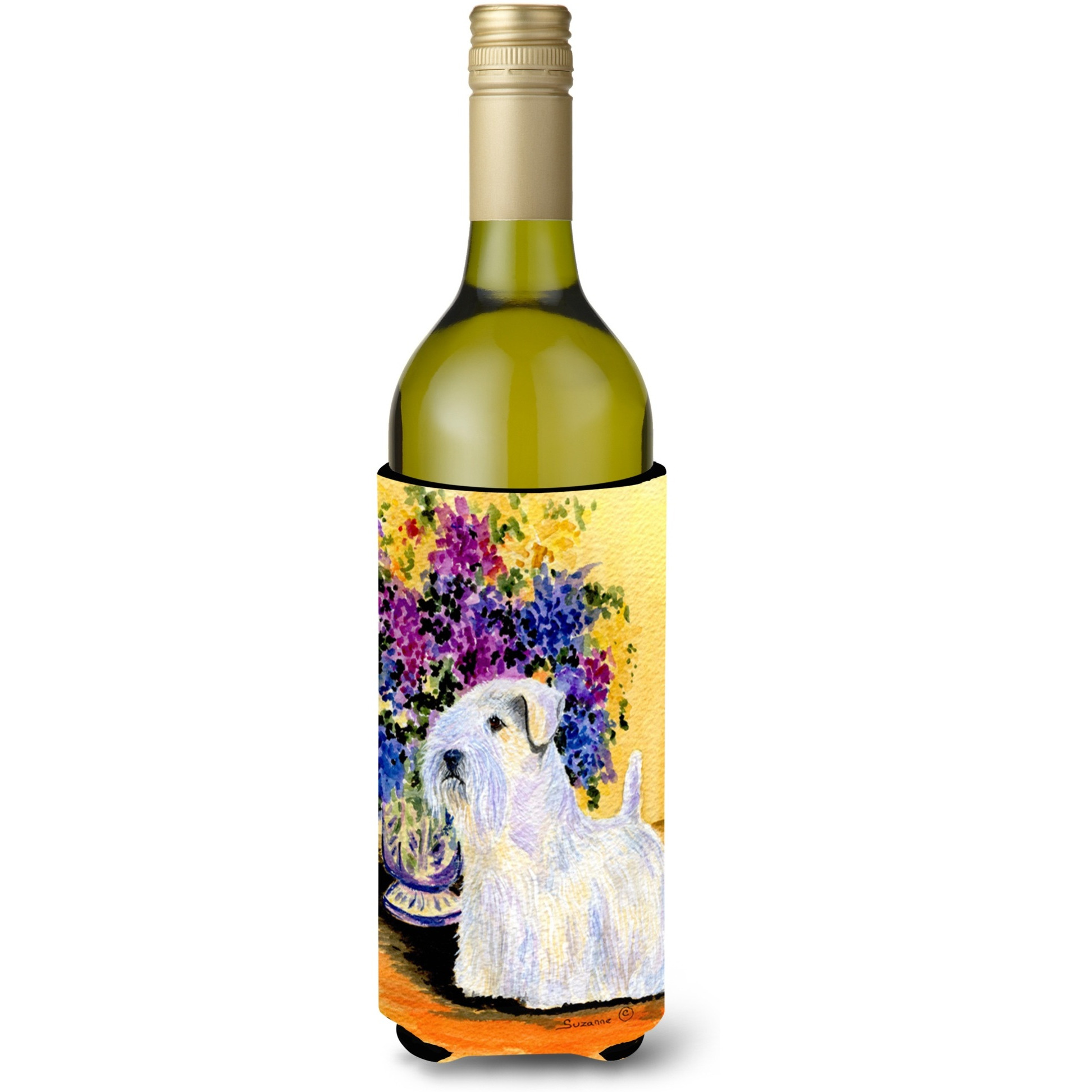 Sealyham Terrier Wine Bottle Beverage Insulator Beverage Insulator Hugger