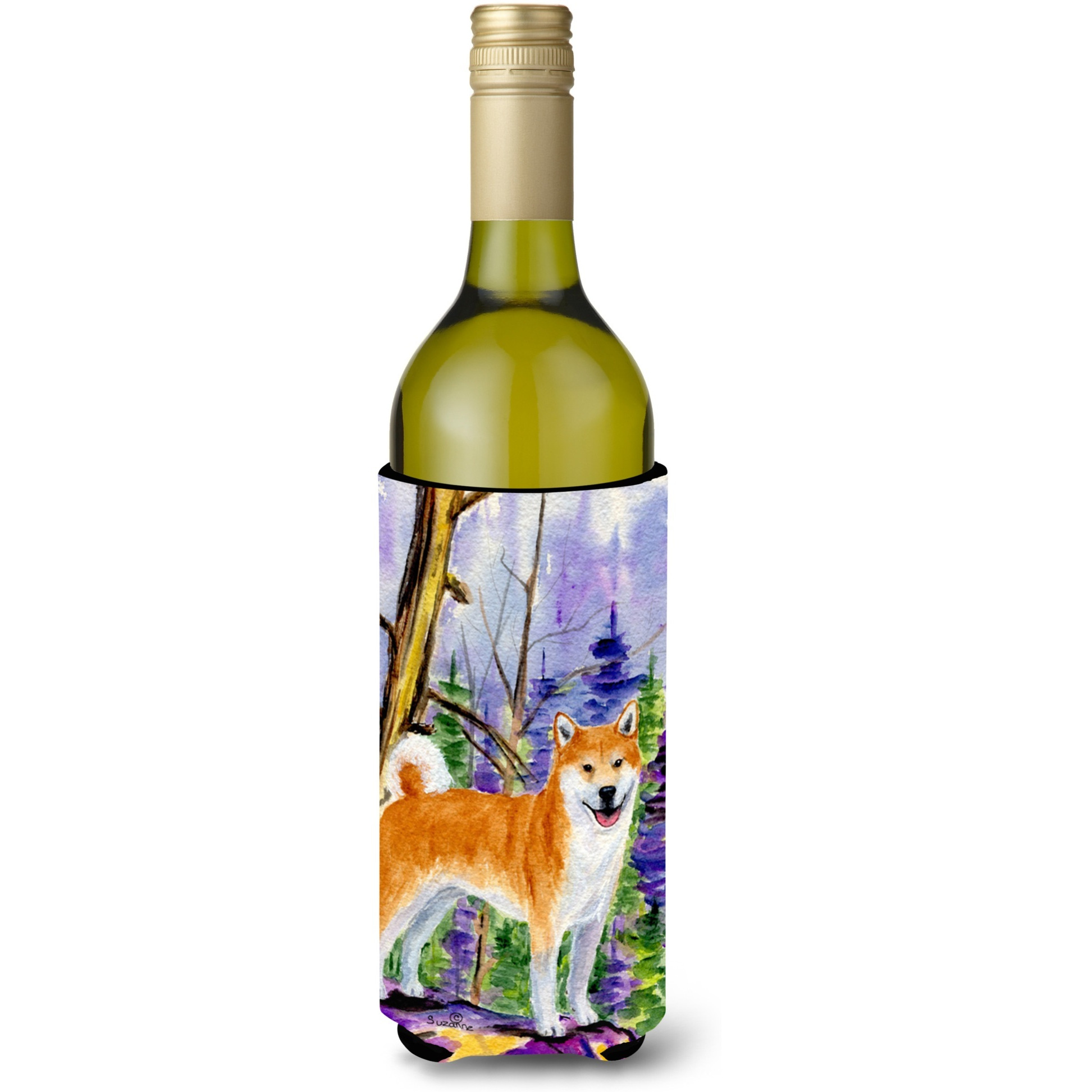 Shiba Inu Wine Bottle Beverage Insulator Beverage Insulator Hugger SS8629LITERK