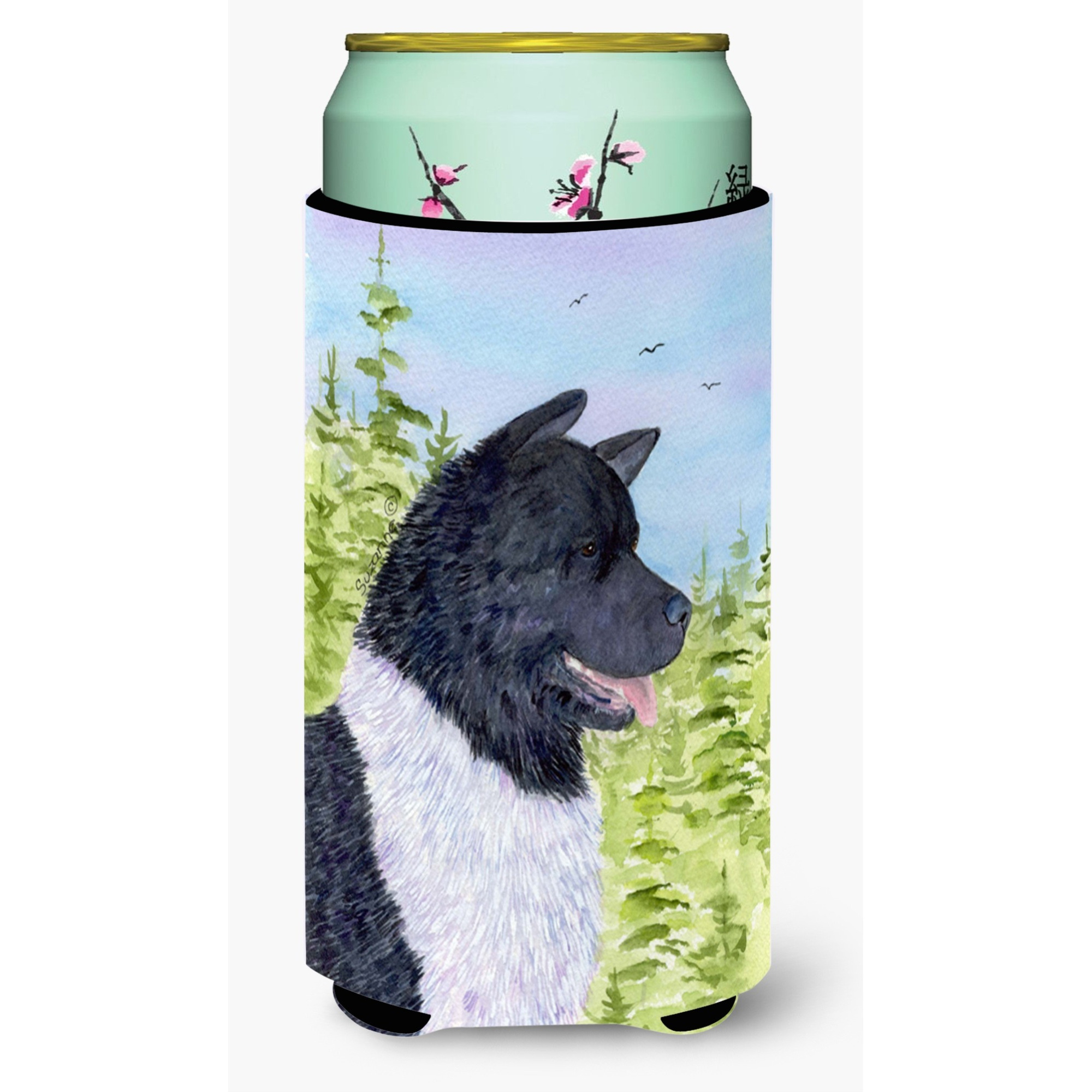 Akita  Tall Boy Beverage Insulator Beverage Insulator Hugger