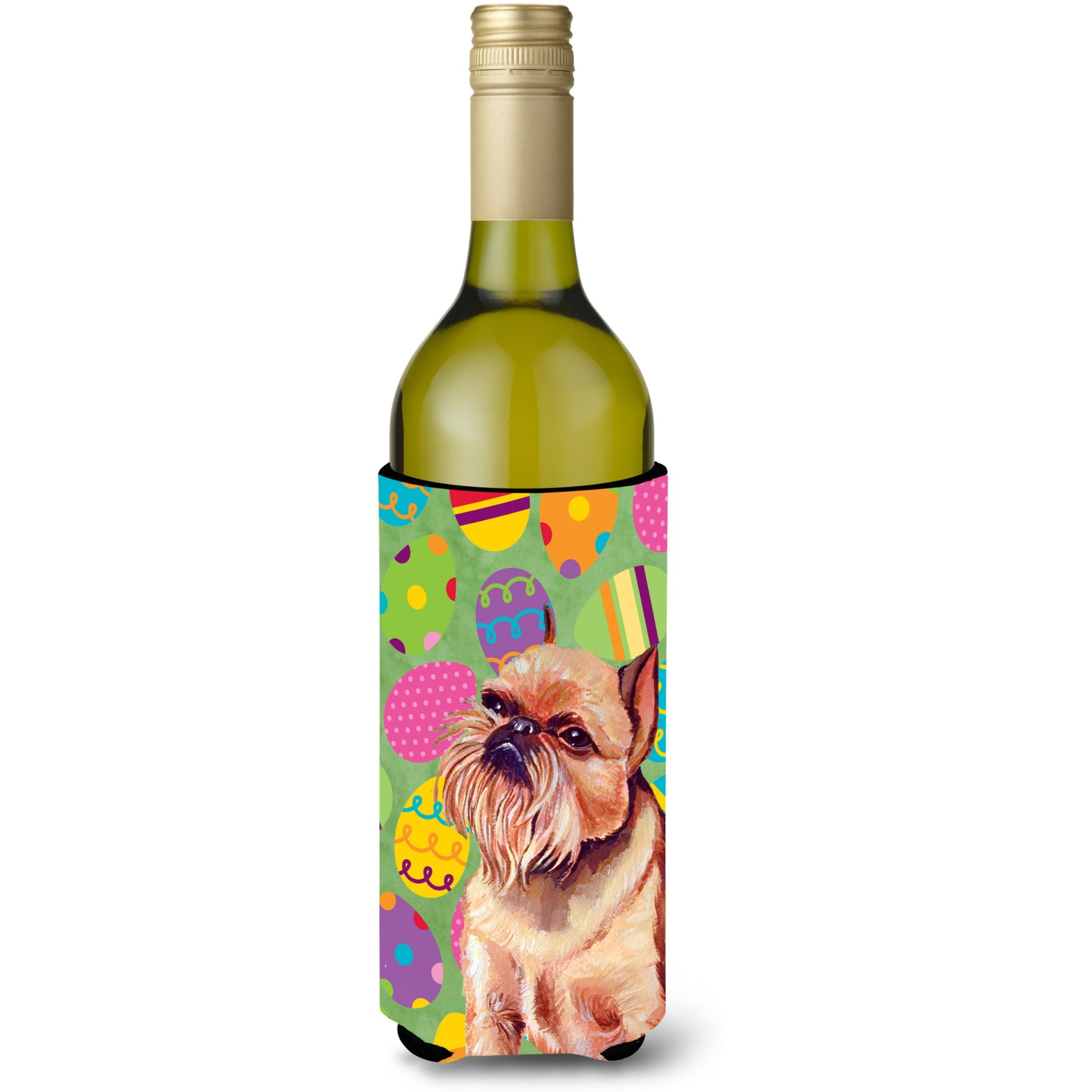 Brussels Griffon Easter Eggtravaganza Wine Bottle Beverage Insulator Beverage Insulator Hugger