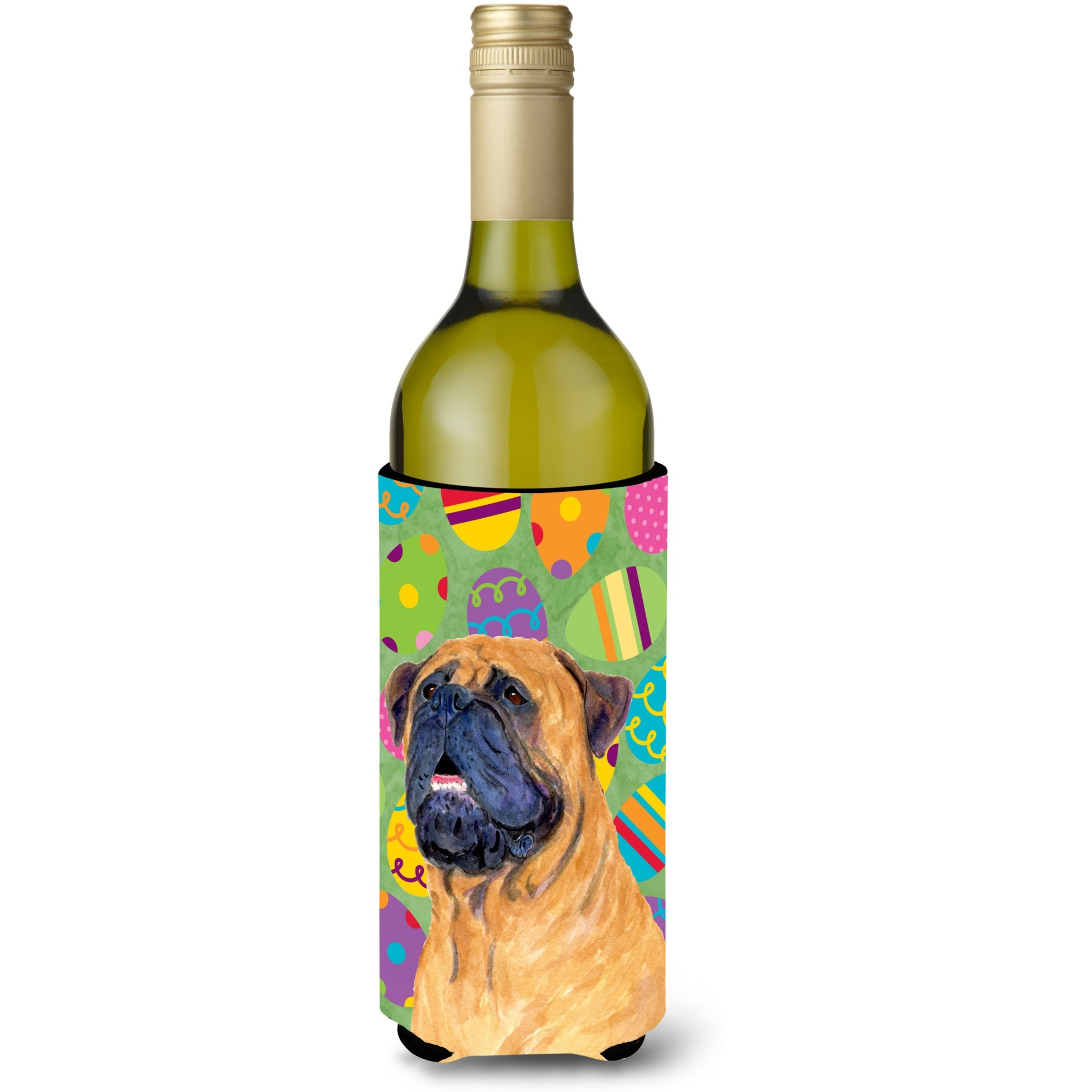 Mastiff Easter Eggtravaganza Wine Bottle Beverage Insulator Beverage Insulator Hugger SS4865LITERK