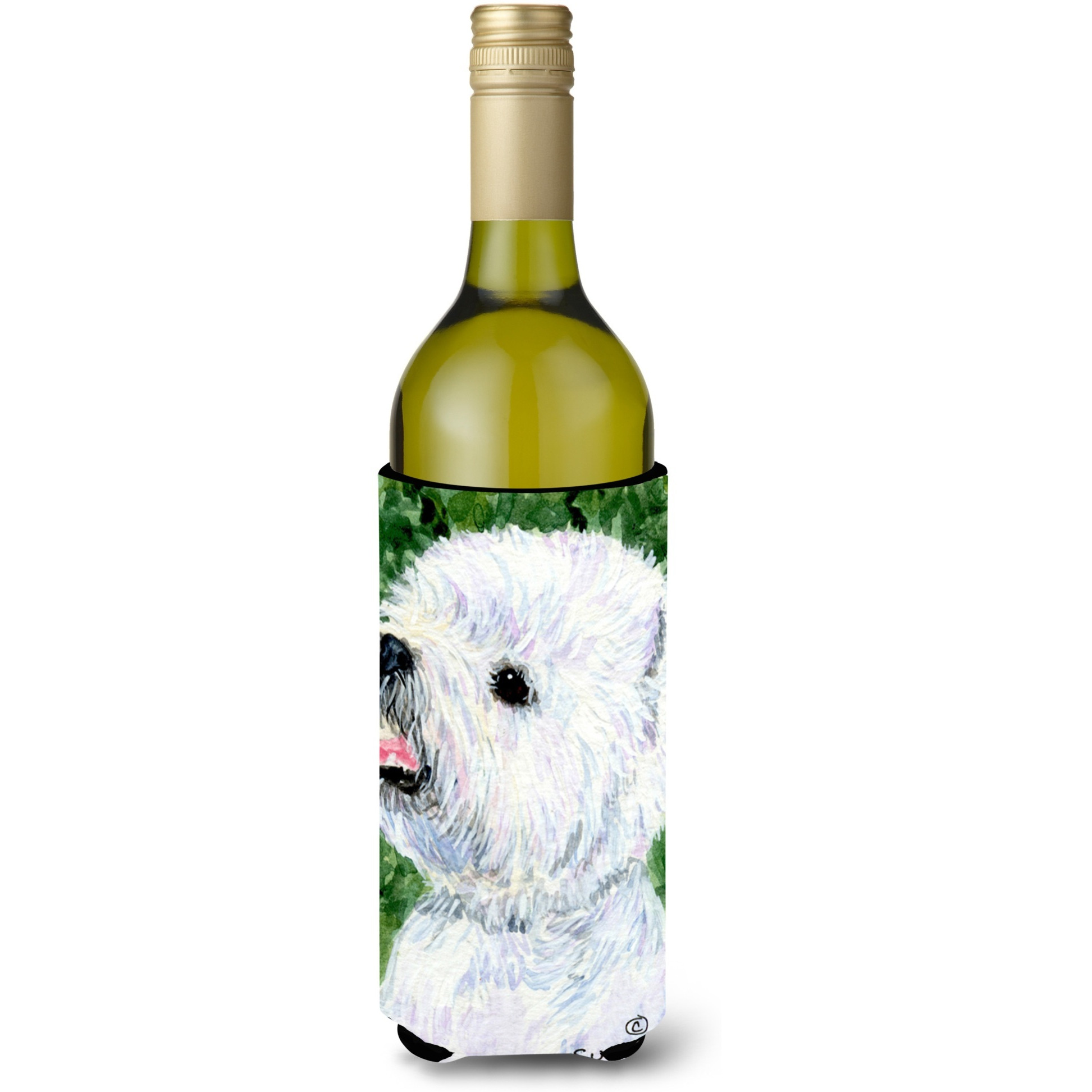 Westie Wine Bottle Beverage Insulator Beverage Insulator Hugger SS8802LITERK