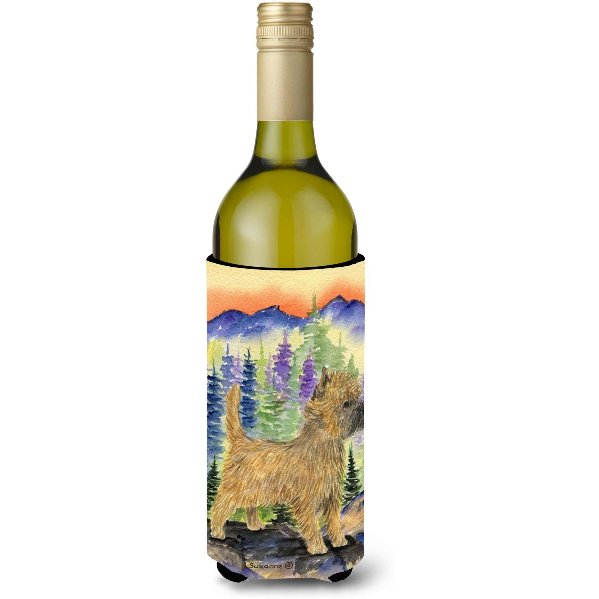 Cairn Terrier Wine Bottle Beverage Insulator Beverage Insulator Hugger SS8255LITERK