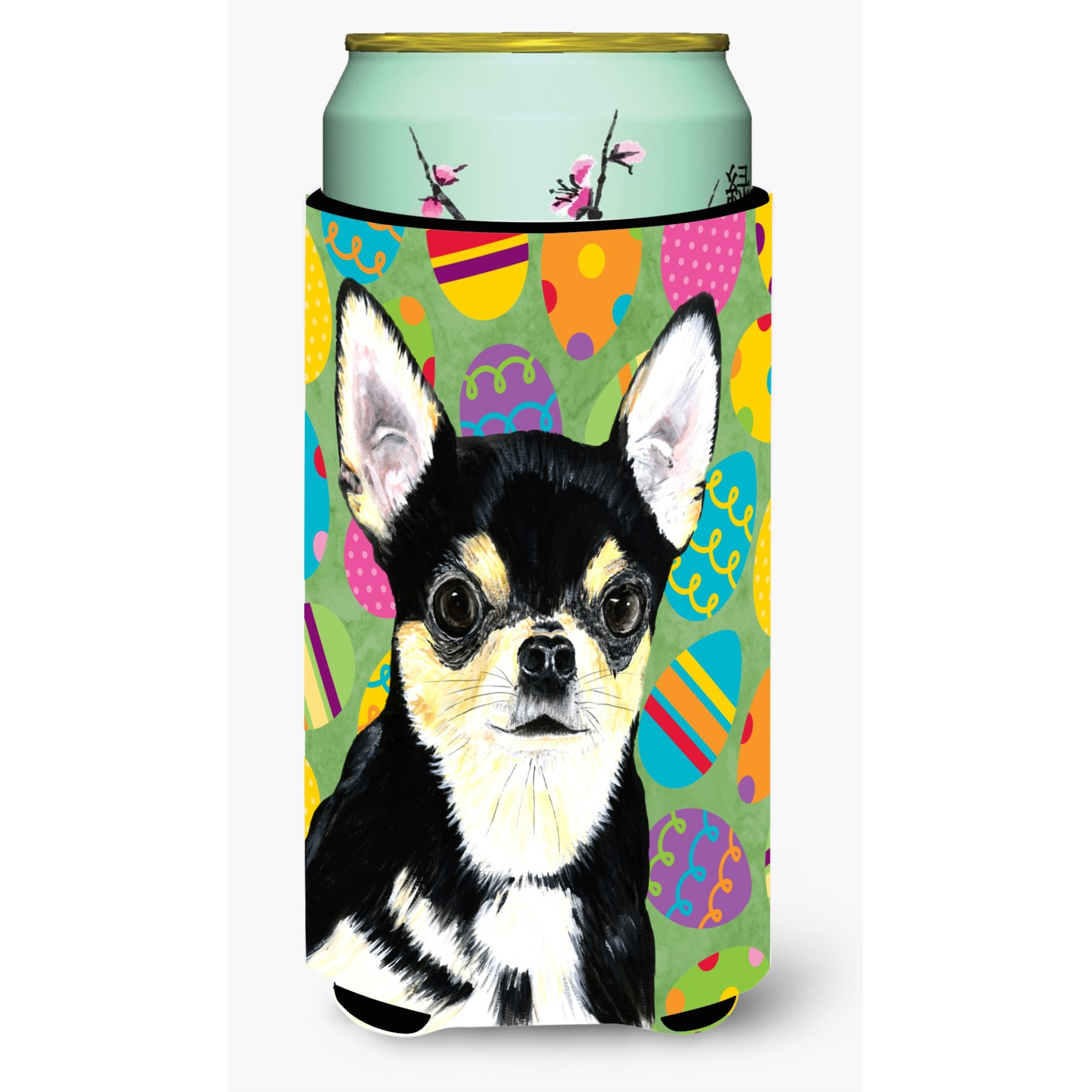 Chihuahua Easter Eggtravaganza  Tall Boy Beverage Insulator Beverage Insulator Hugger