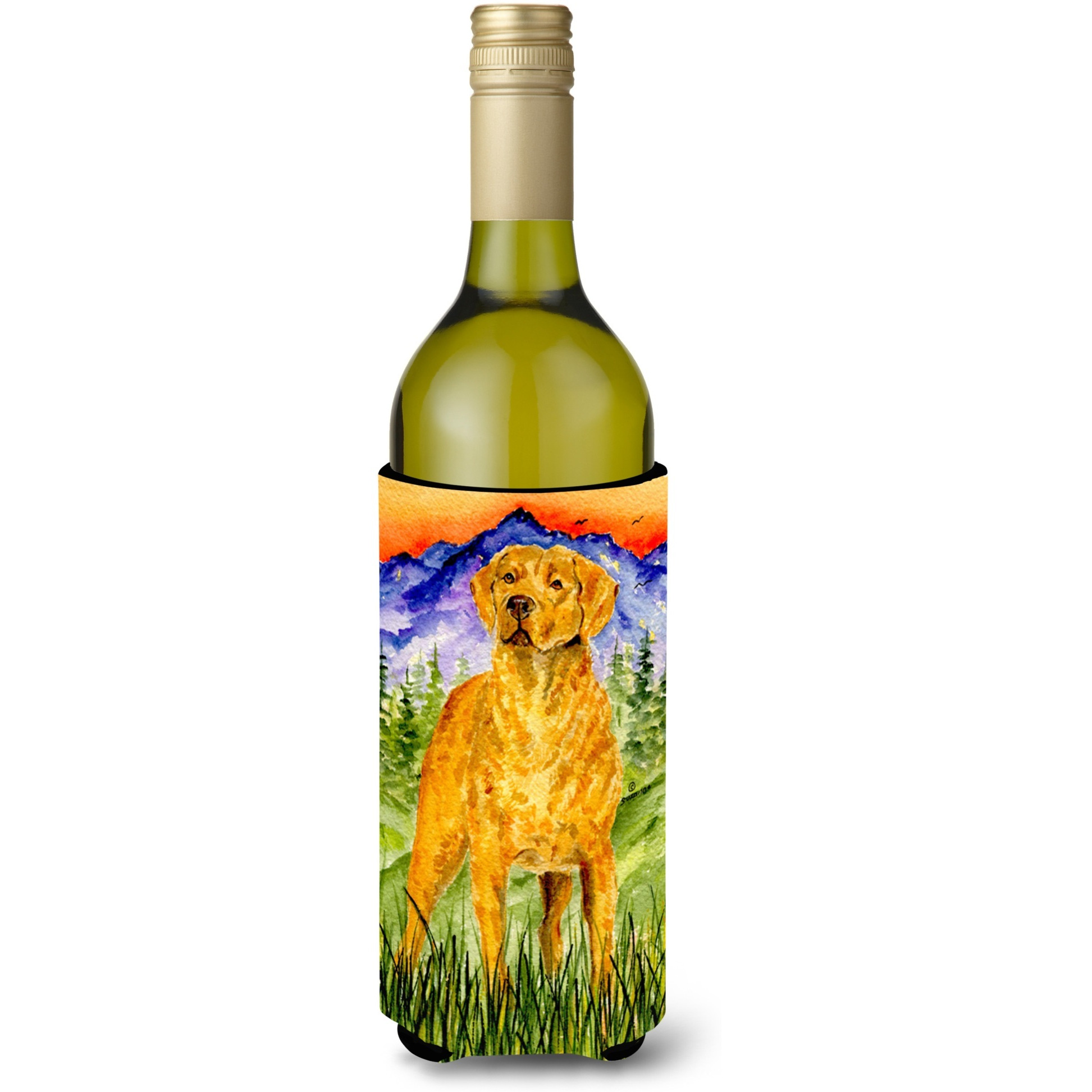 Chesapeake Bay Retriever Wine Bottle Beverage Insulator Beverage Insulator Hugger SS8449LITERK