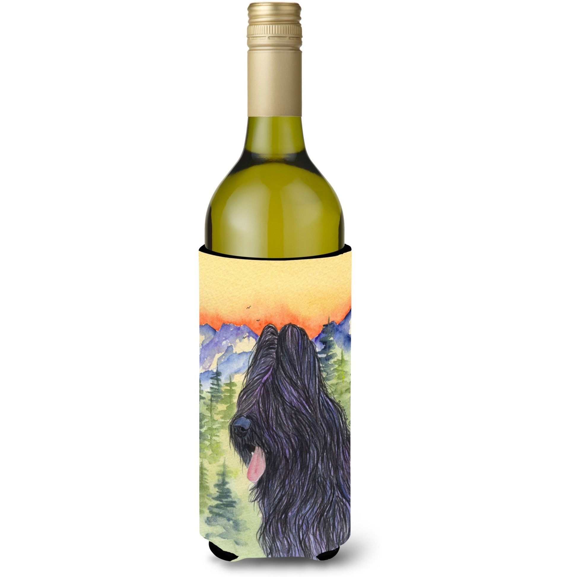 Briard Wine Bottle Beverage Insulator Beverage Insulator Hugger SS8319LITERK