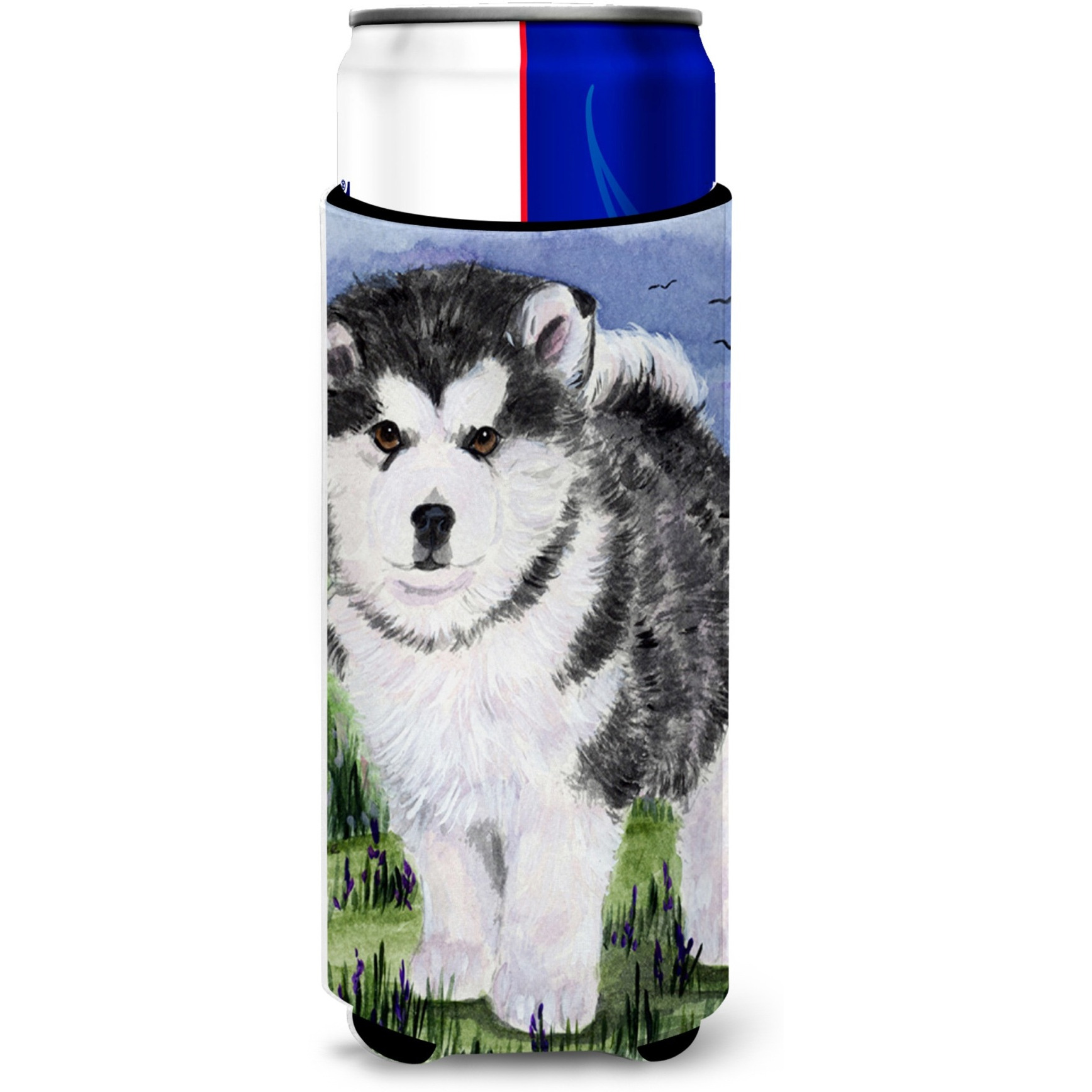Alaskan Malamute Ultra Beverage Insulators for slim cans SS8027MUK