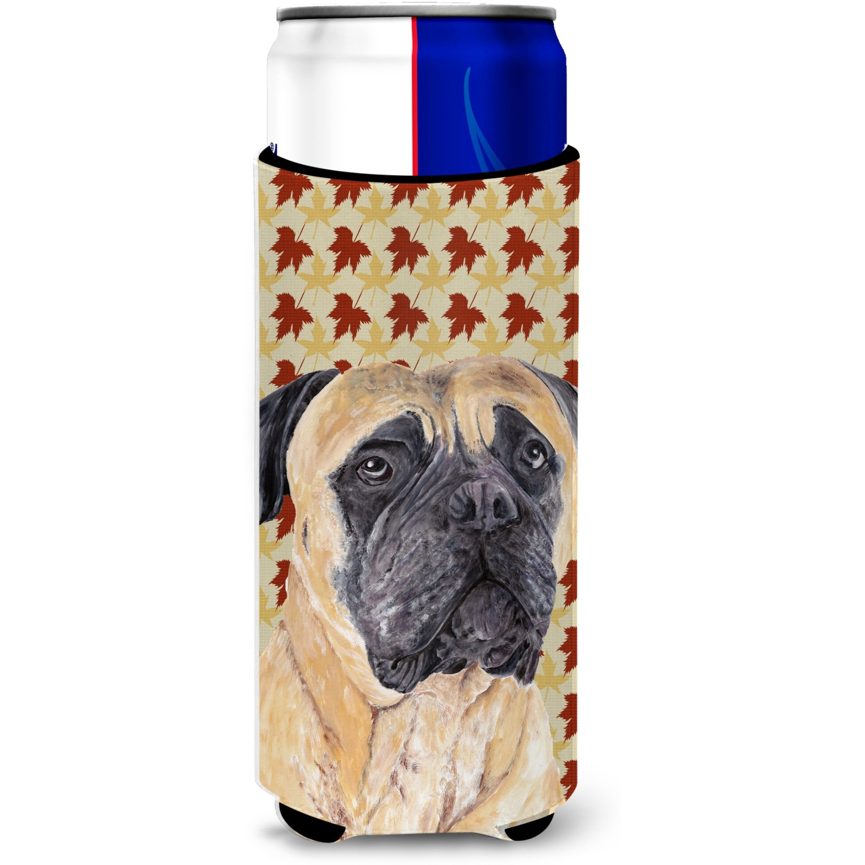 Mastiff Fall Leaves Portrait Ultra Beverage Insulators for slim cans SC9225MUK