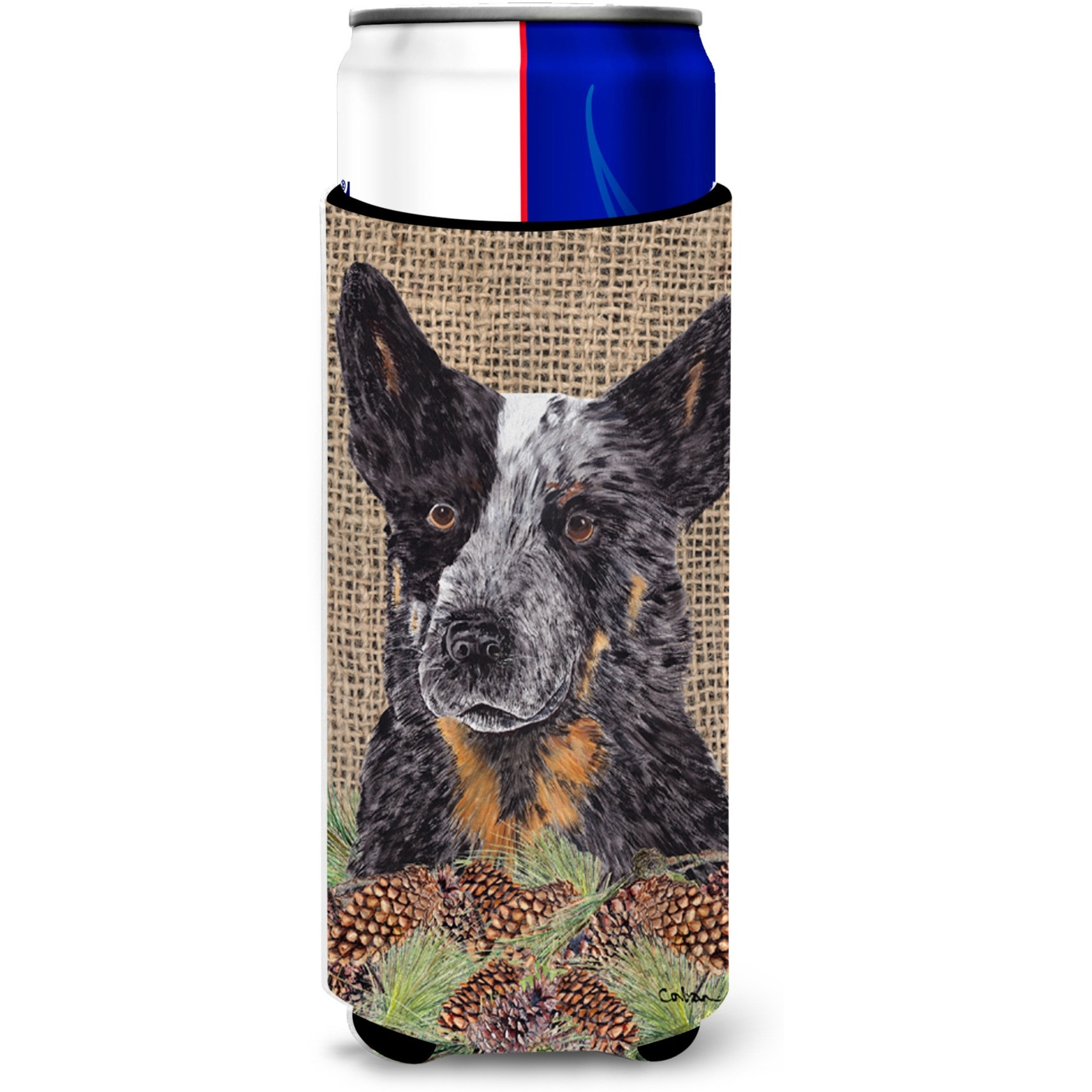 Australian Cattle Dog Ultra Beverage Insulators for slim cans SC9050MUK