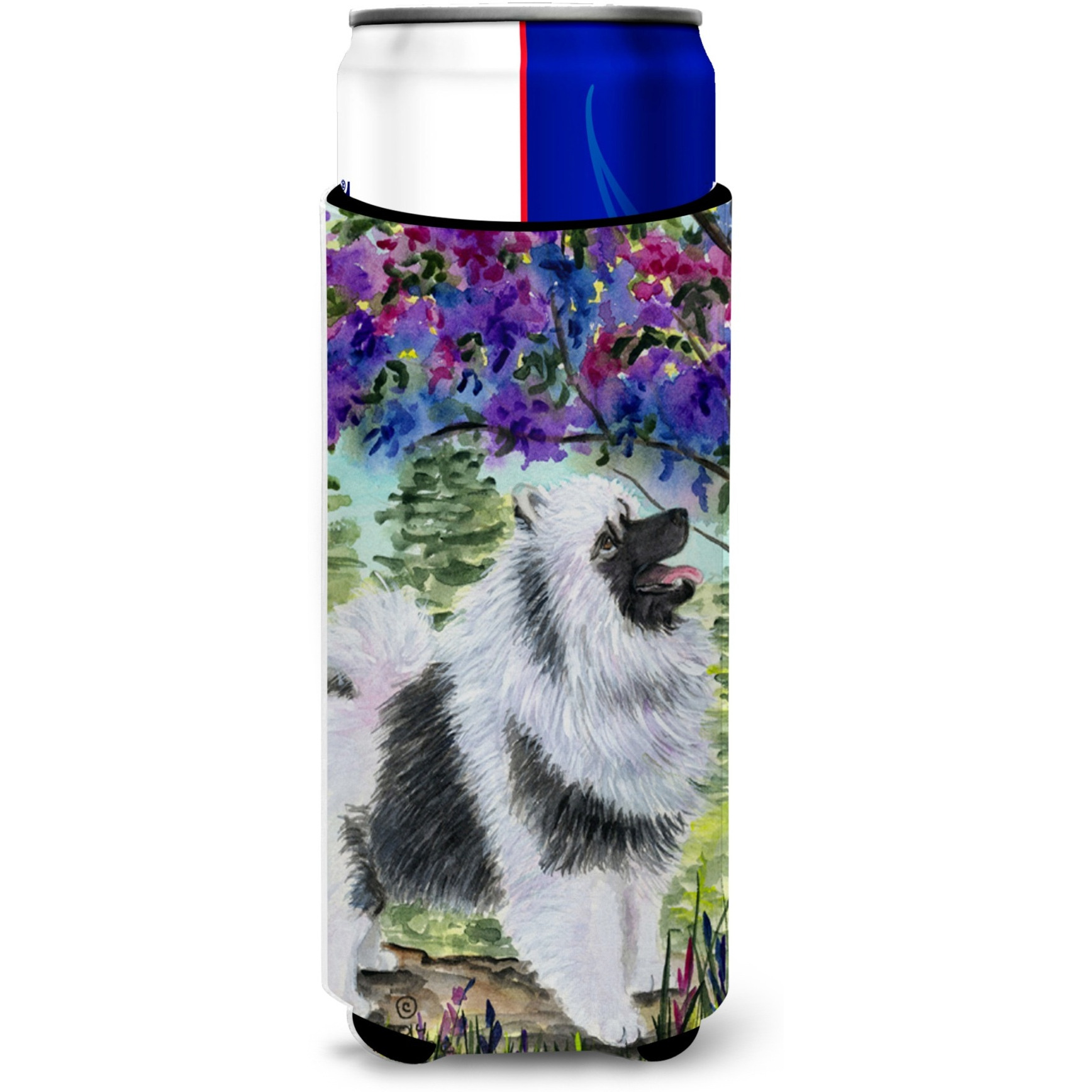 Keeshond Ultra Beverage Insulators for slim cans SS8063MUK