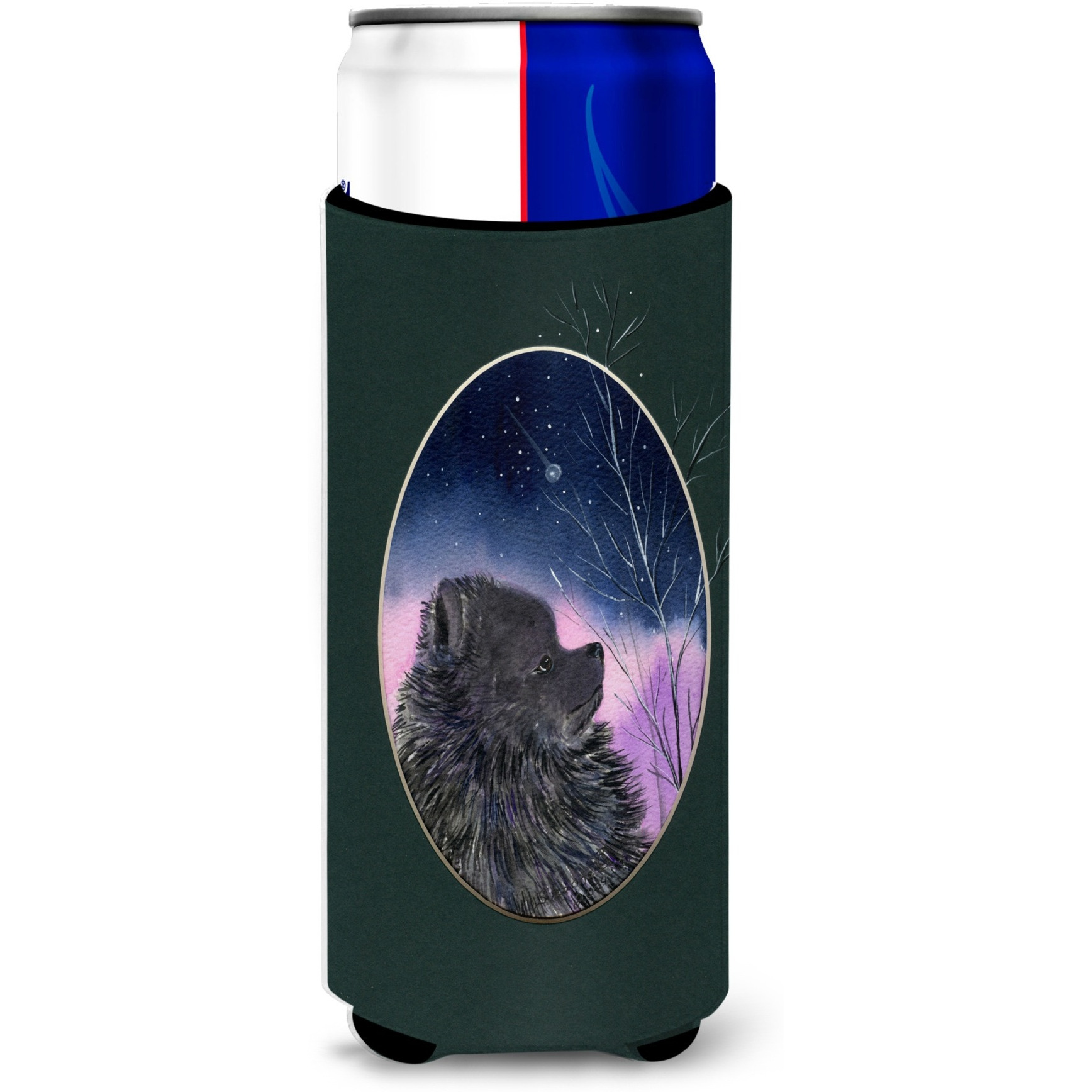 Pomeranian Ultra Beverage Insulators for slim cans SS8076MUK