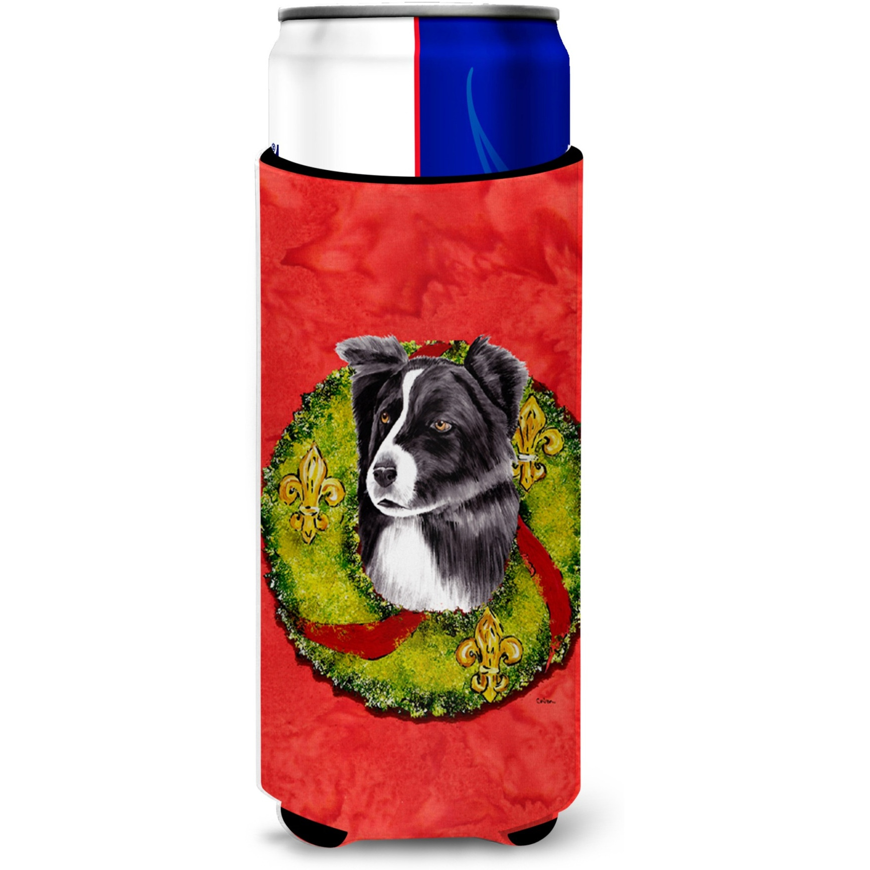 Border Collie Ultra Beverage Insulators for slim cans SC9104MUK