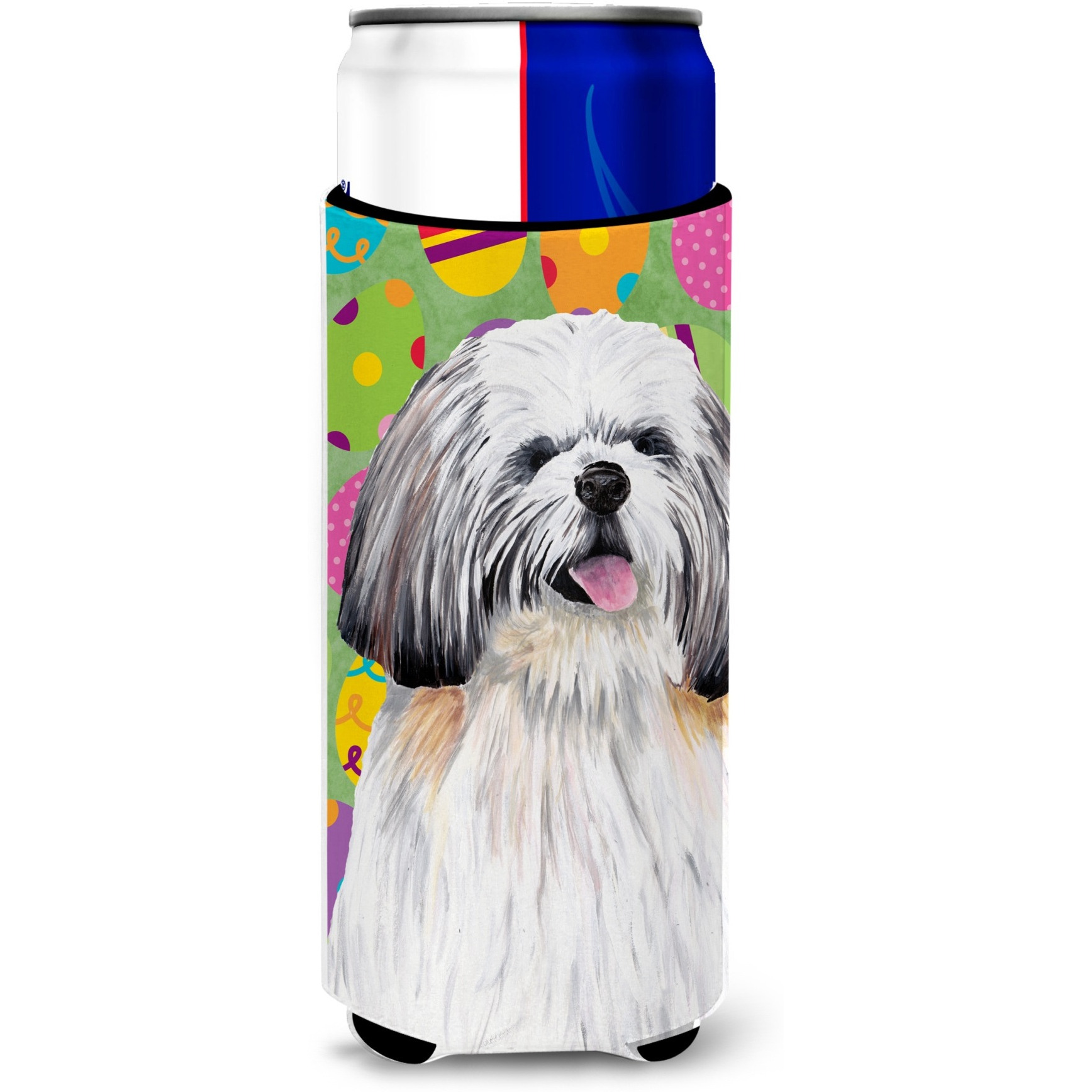 Shih Tzu Easter Eggtravaganza Ultra Beverage Insulators for slim cans SC9463MUK