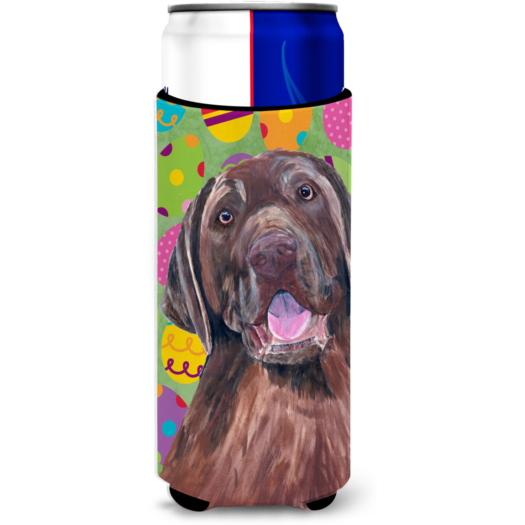 Labrador Easter Eggtravaganza Ultra Beverage Insulators for slim cans SC9464MUK
