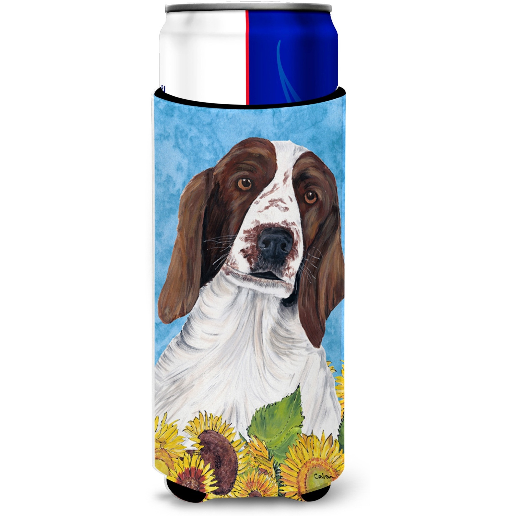 Welsh Springer Spaniel Ultra Beverage Insulators for slim cans SC9078MUK