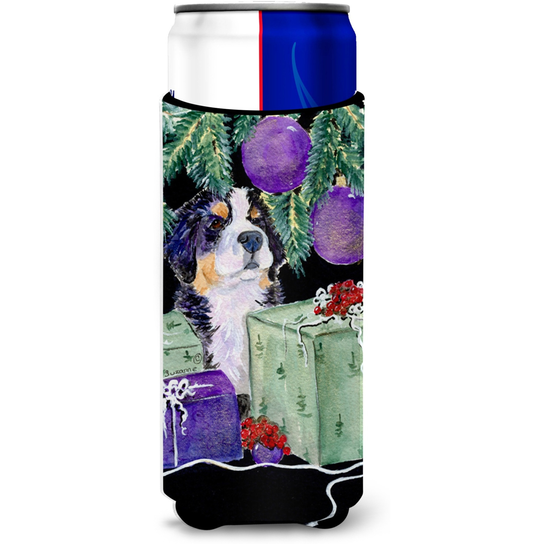 Bernese Mountain Dog Ultra Beverage Insulators for slim cans SS8582MUK
