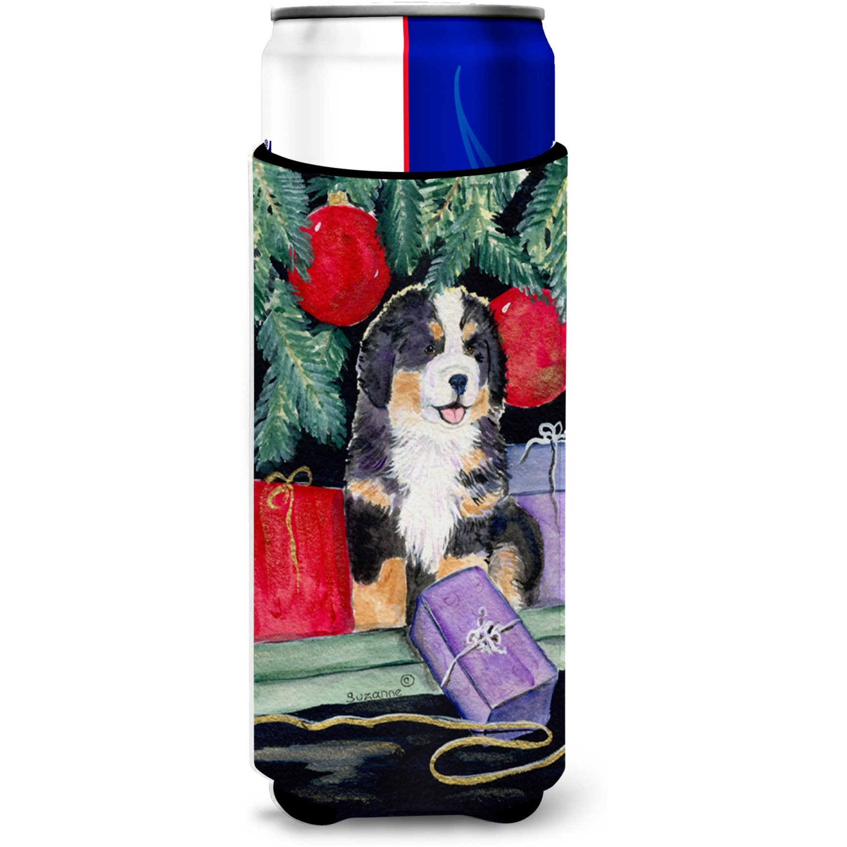 Bernese Mountain Dog Ultra Beverage Insulators for slim cans SS8583MUK