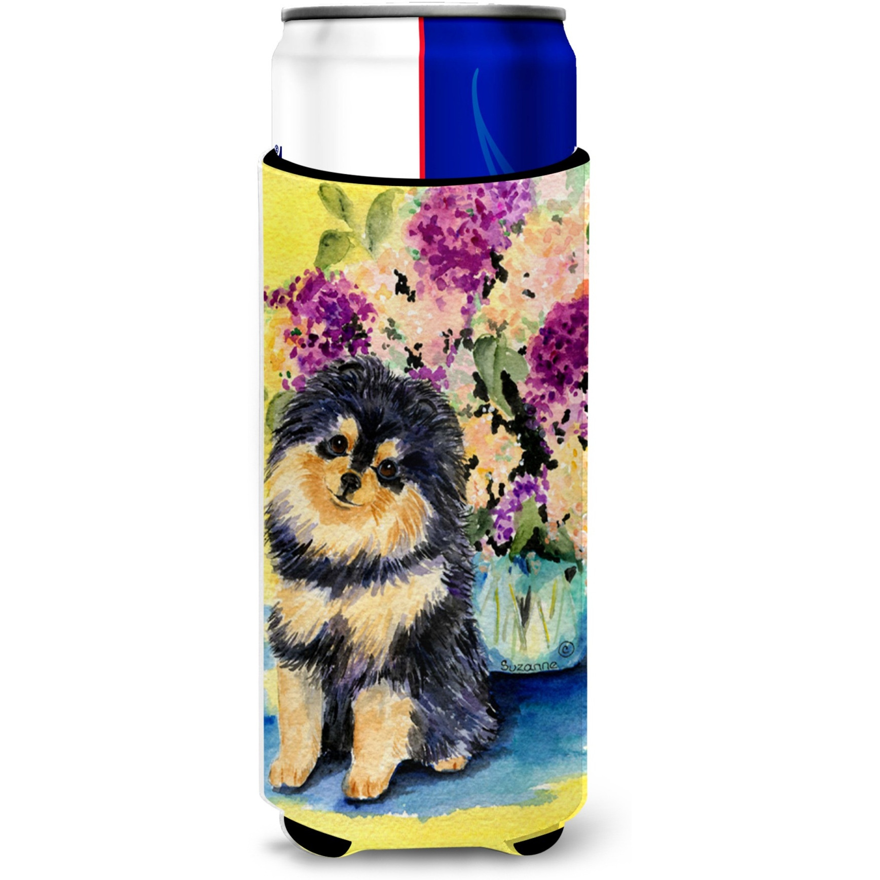 Pomeranian Ultra Beverage Insulators for slim cans SS8290MUK