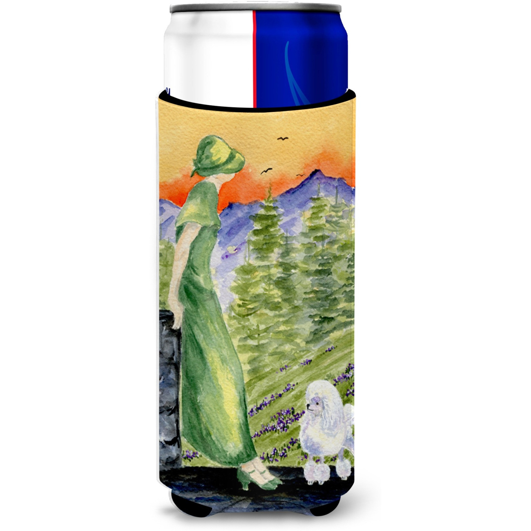 Poodle Ultra Beverage Insulators for slim cans SS8618MUK