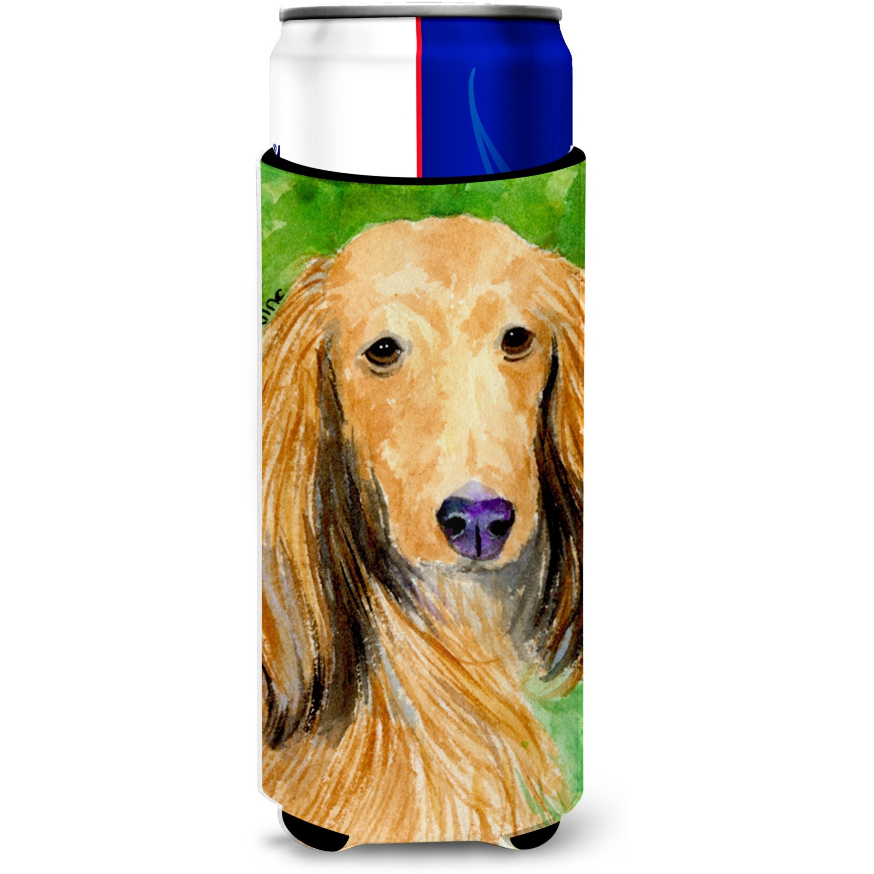 Dachshund Ultra Beverage Insulators for slim cans SS8790MUK
