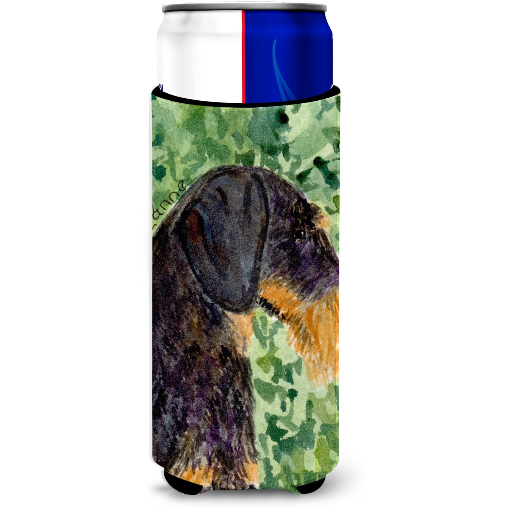 Dachshund Ultra Beverage Insulators for slim cans SS8805MUK