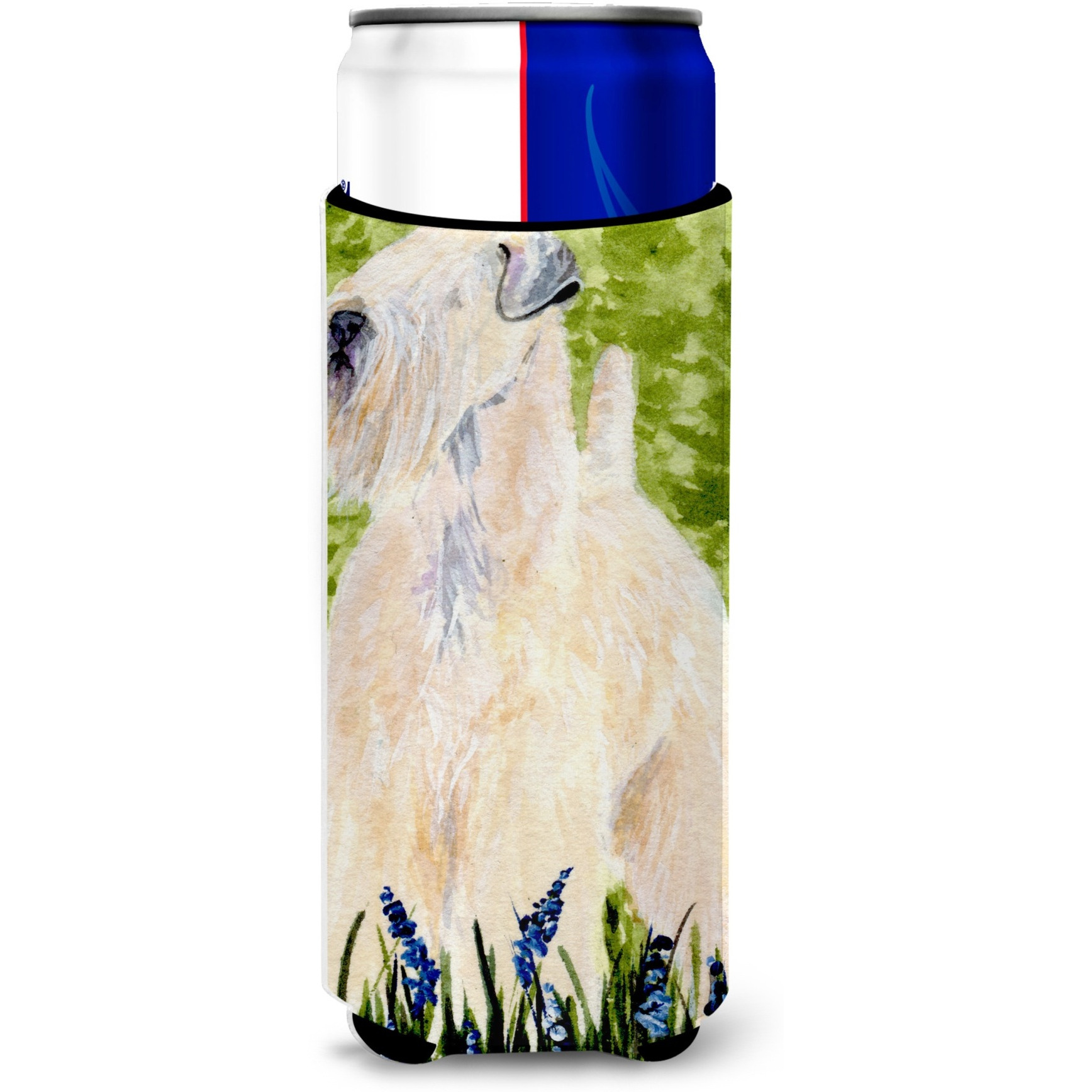 Wheaten Terrier Soft Coated Ultra Beverage Insulators for slim cans SS1033MUK