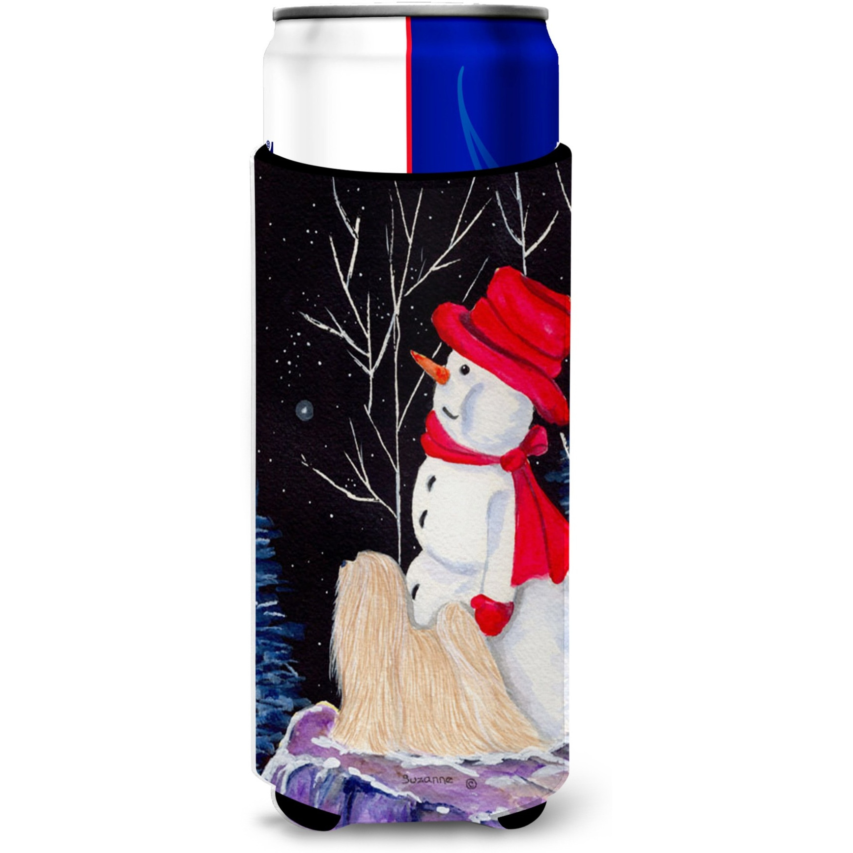 Lhasa Apso Ultra Beverage Insulators for slim cans SS8644MUK