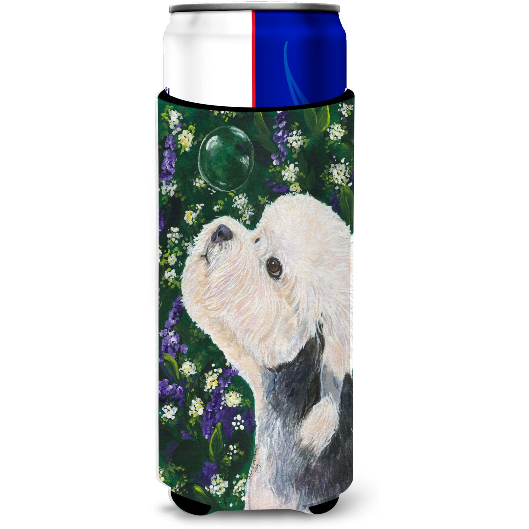 Dandie Dinmont Terrier Ultra Beverage Insulators for slim cans SS1055MUK