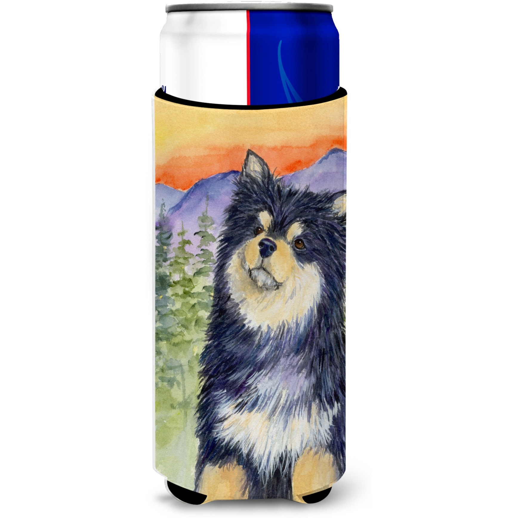 Finnish Lapphund Ultra Beverage Insulators for slim cans SS1057MUK