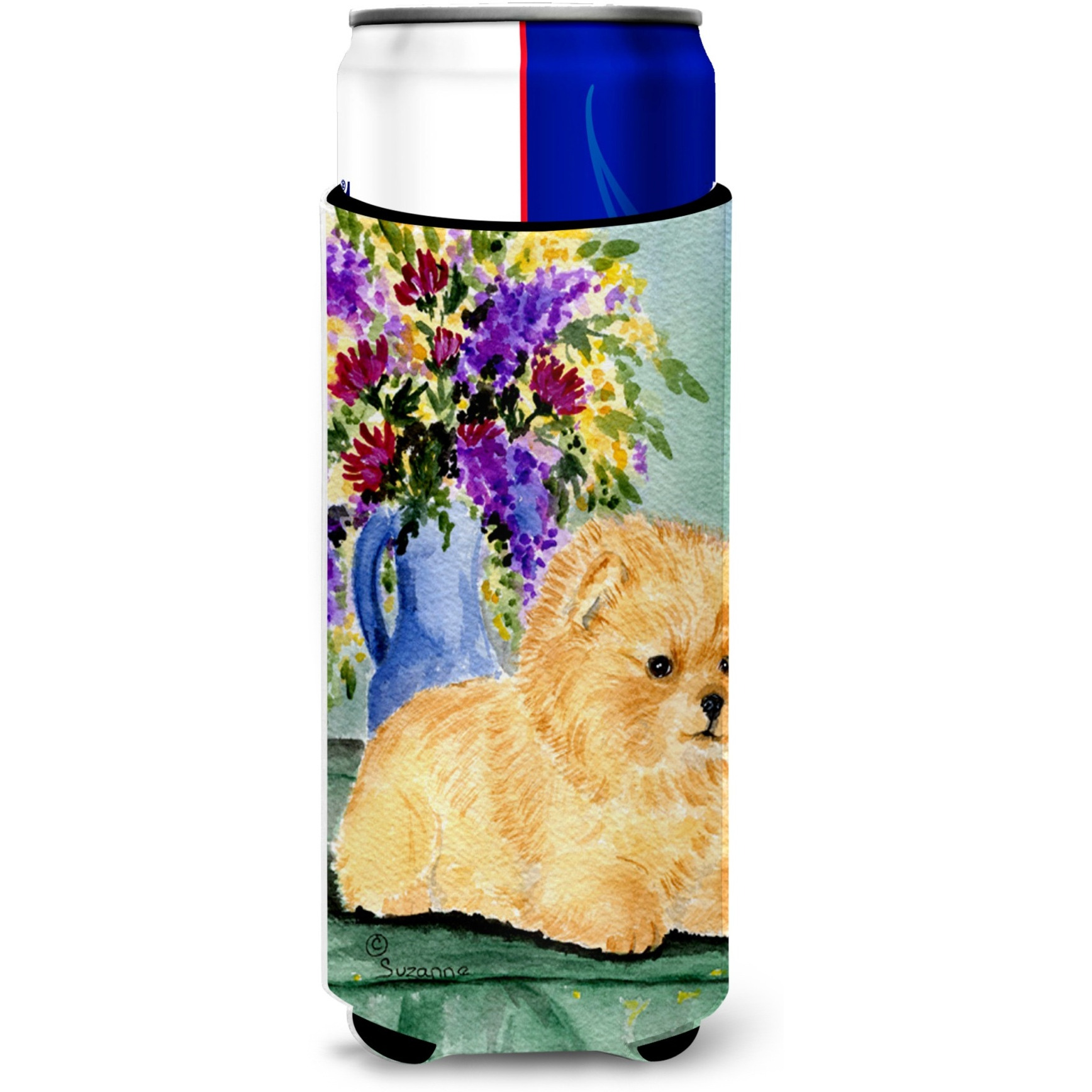 Pomeranian Ultra Beverage Insulators for slim cans SS8302MUK
