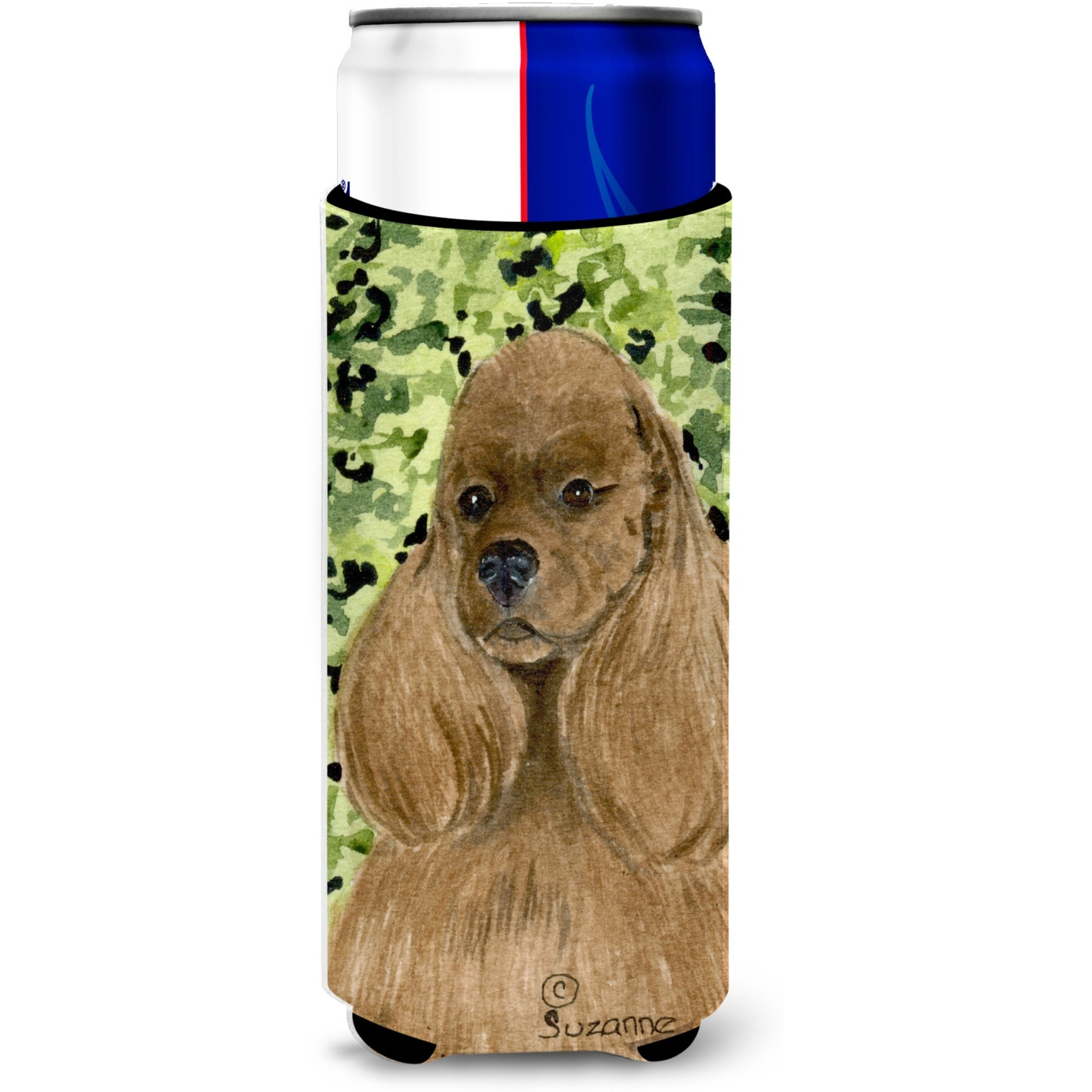 Cocker Spaniel Ultra Beverage Insulators for slim cans SS8809MUK