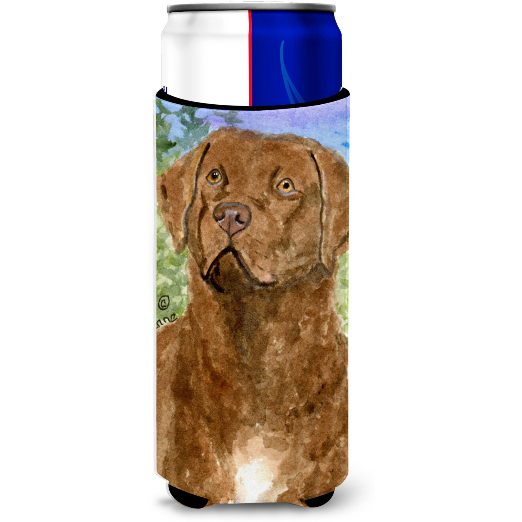 Chesapeake Bay Retriever Ultra Beverage Insulators for slim cans SS8933MUK