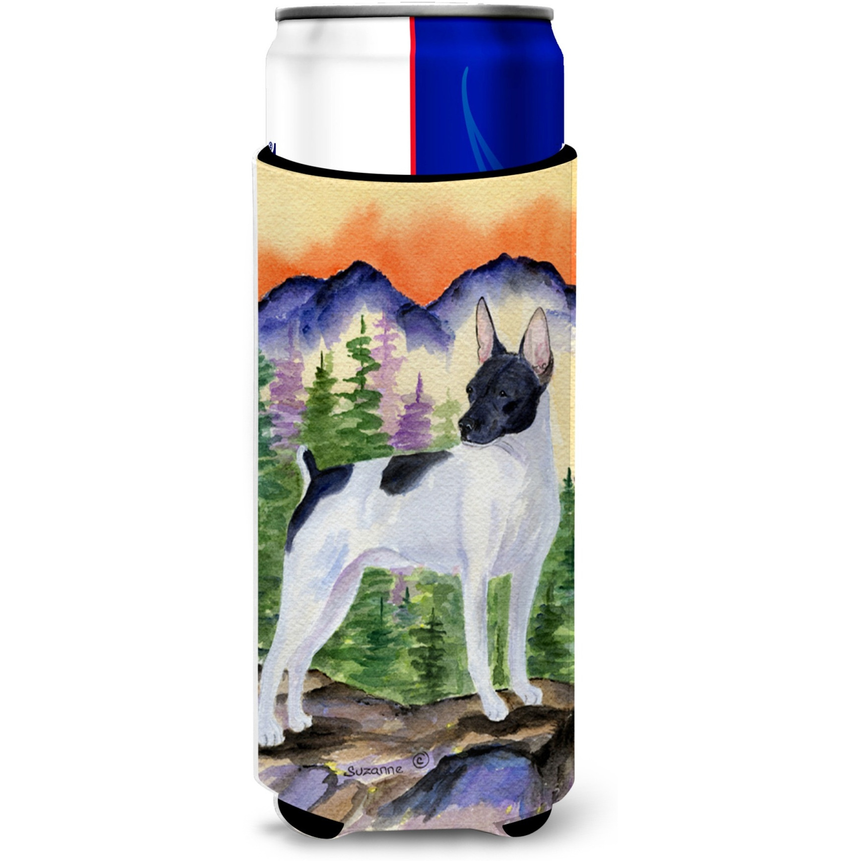 Rat Terrier Ultra Beverage Insulators for slim cans SS8224MUK