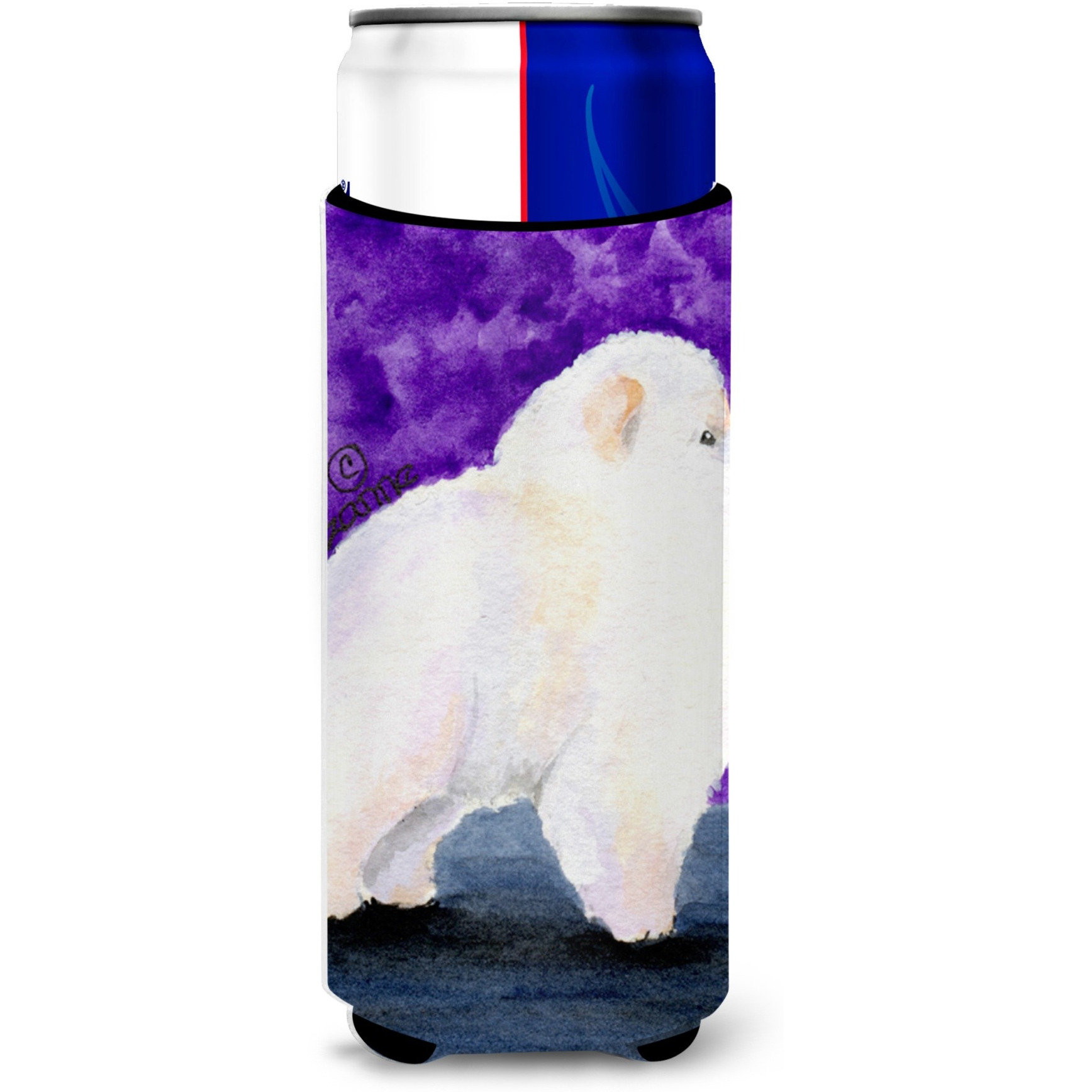 Pomeranian Ultra Beverage Insulators for slim cans SS8688MUK