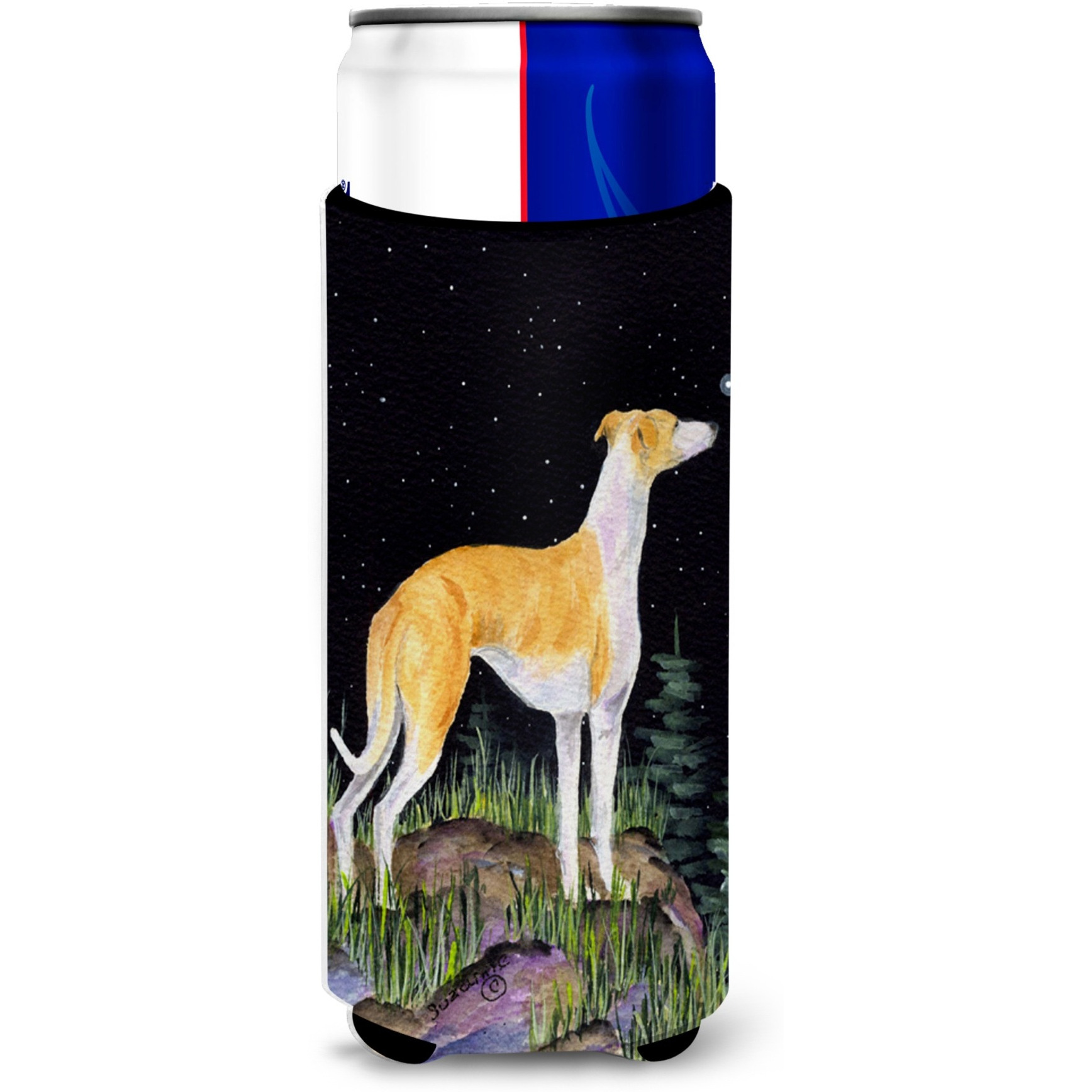 Starry Night Whippet Ultra Beverage Insulators for slim cans SS8492MUK